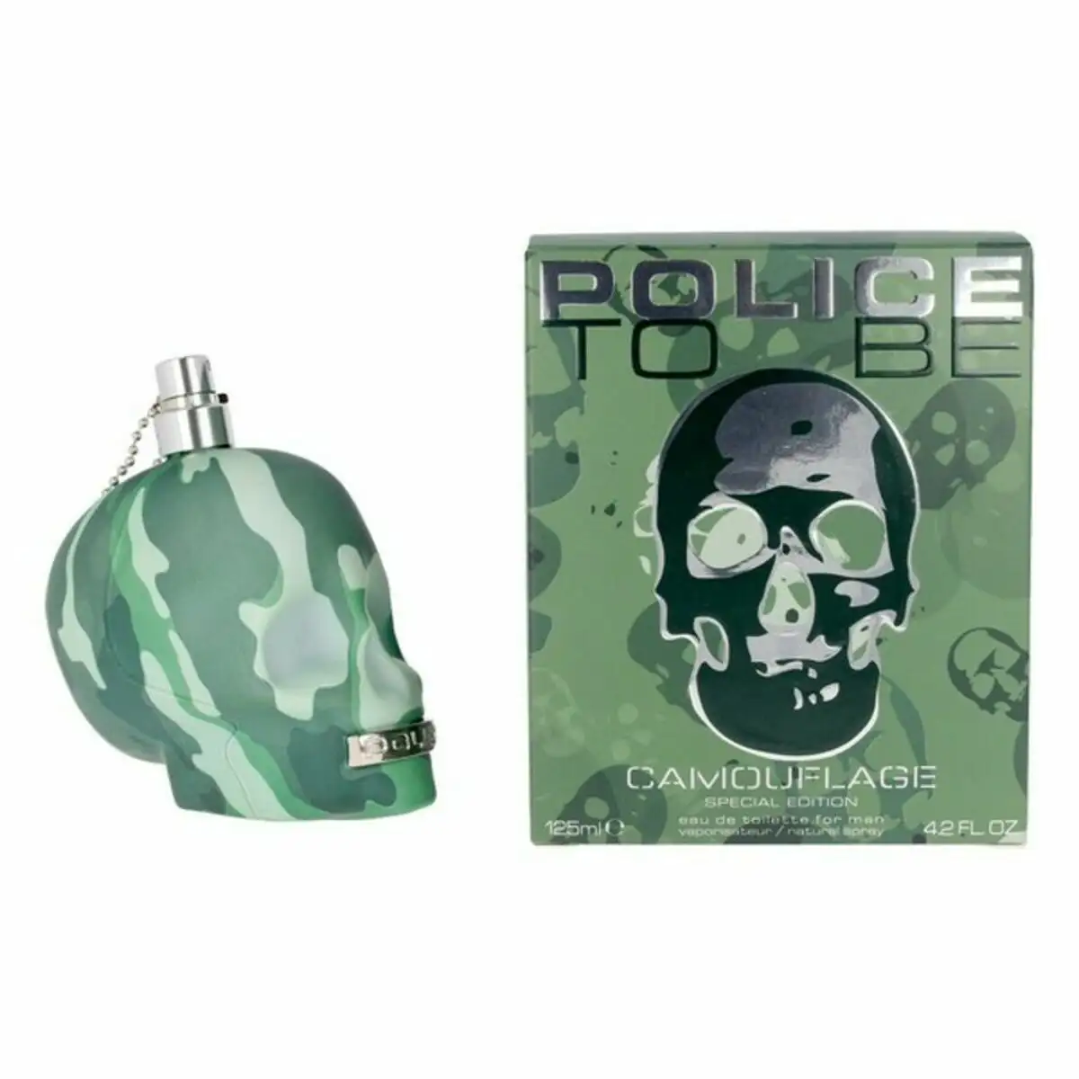 Parfum homme police edt to be camouflage 125 ml_1857. DIAYTAR SENEGAL - Votre Source de Découvertes Shopping. Découvrez des trésors dans notre boutique en ligne, allant des articles artisanaux aux innovations modernes.