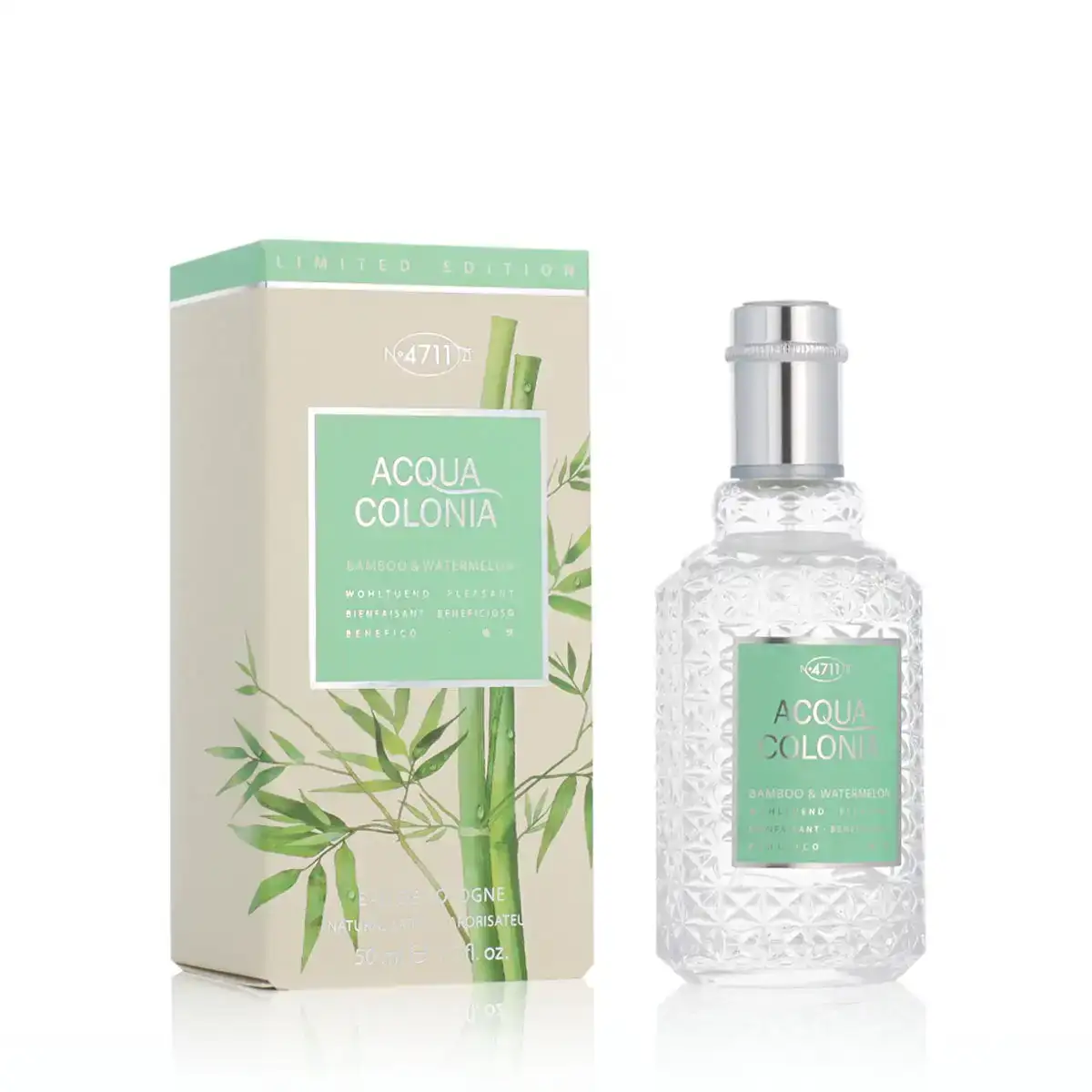Parfum unisexe 4711 edc acqua colonia bamboo watermelon 50 ml_7914. Entrez dans l'Univers de DIAYTAR SENEGAL - Où Choisir est un Plaisir. Explorez notre gamme variée et trouvez des articles qui parlent à votre cœur et à votre style.