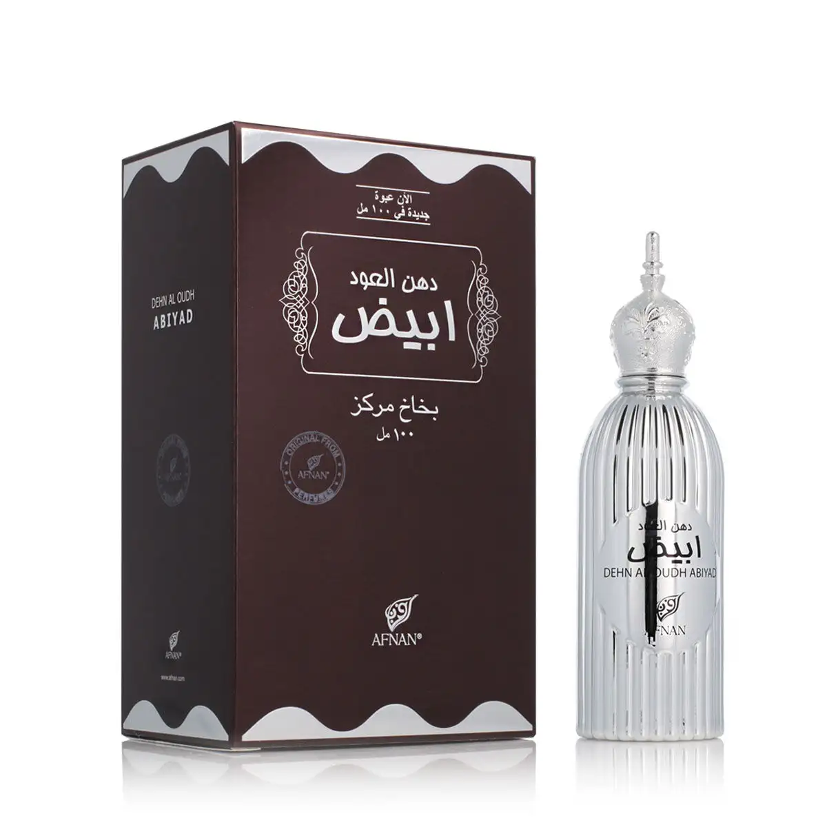 Parfum unisexe afnan 100 ml dehn al oudh abiyad_3010. DIAYTAR SENEGAL - Où Choisir est un Acte de Création. Naviguez à travers notre plateforme et choisissez des produits qui complètent votre histoire personnelle.