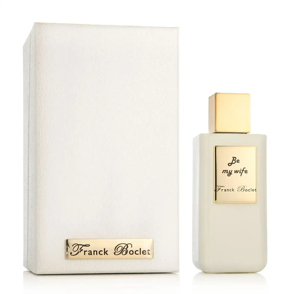 Parfum unisexe franck boclet be my wife 100 ml_8914 – Photo produit Dakar Sénégal – Livraison rapide Parfum unisexe franck boclet be my wife 100 ml_8914. DIAYTAR SENEGAL - Votre Destination Shopping Exquise. Explorez notre boutique en ligne et découvrez des trésors qui ajoutent une touche de sophistication à votre style et à votre espace.