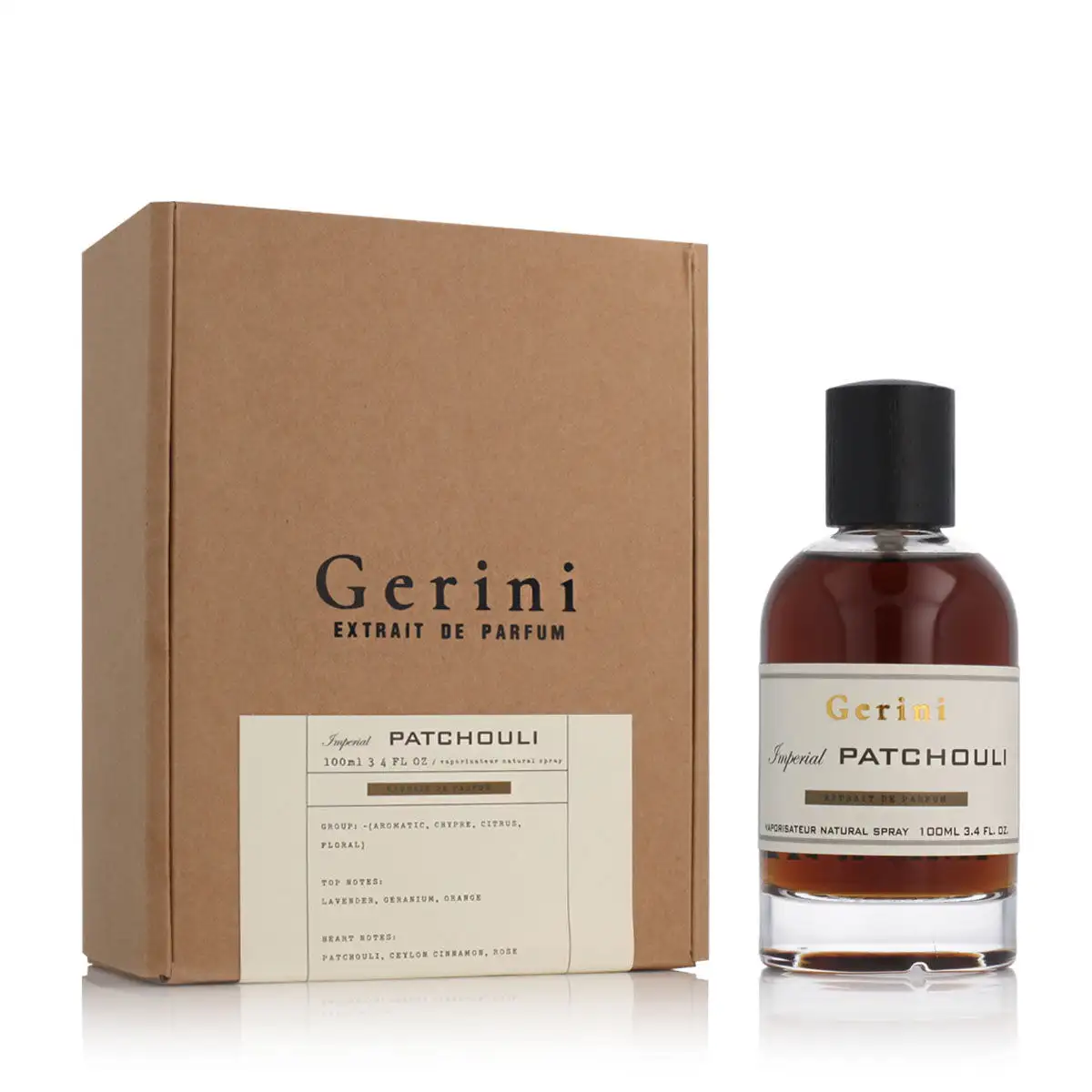 Parfum unisexe gerini imperial patchouli 100 ml _1015. DIAYTAR SENEGAL - L'Essence de la Tradition et de la Modernité réunies. Explorez notre plateforme en ligne pour trouver des produits authentiques du Sénégal, tout en découvrant les dernières tendances du monde moderne.