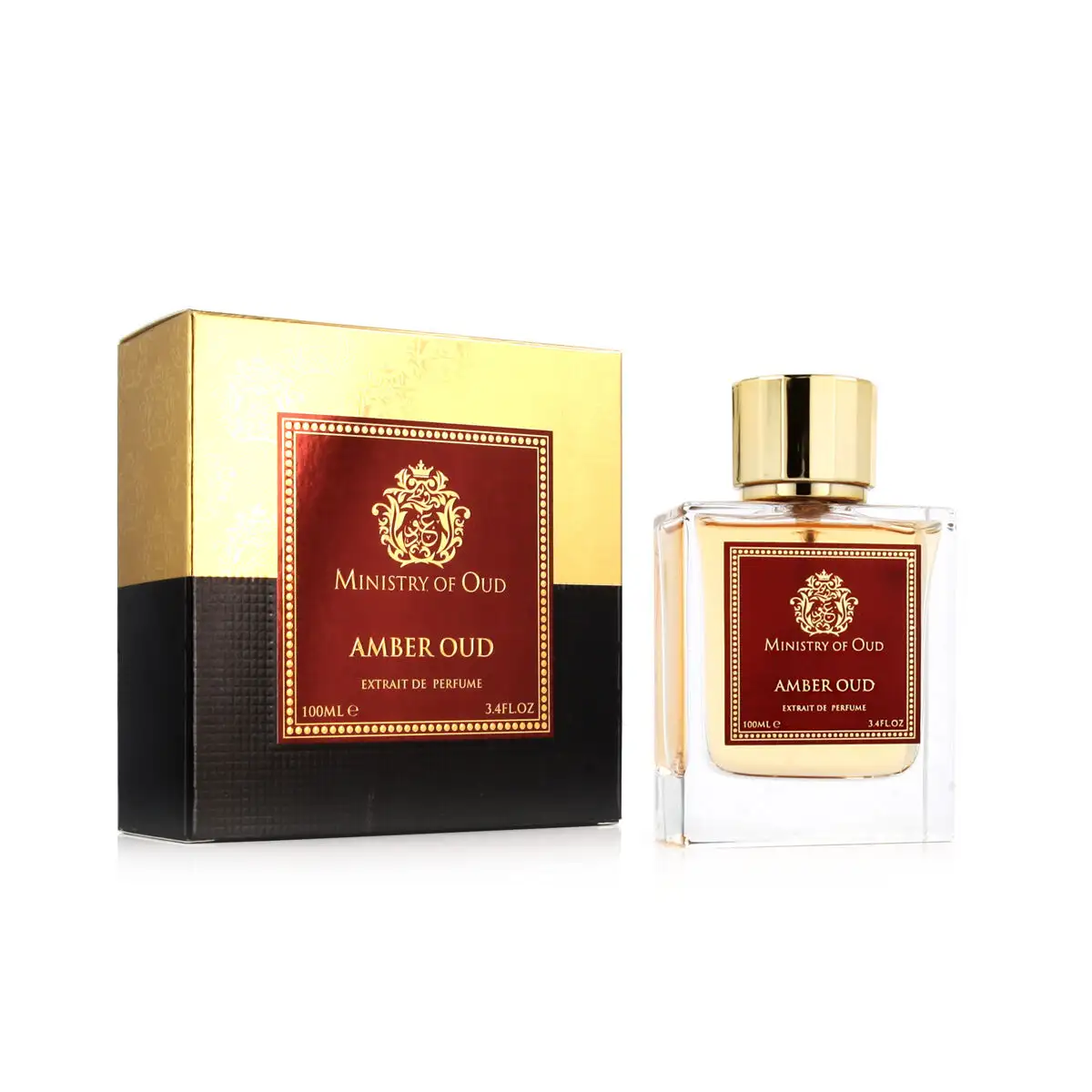 Parfum unisexe ministry of oud 100 ml amber oud_3169. DIAYTAR SENEGAL - L'Art de Vivre le Shopping Authentique. Découvrez notre boutique en ligne et trouvez des produits qui incarnent la passion et le savoir-faire du Sénégal.