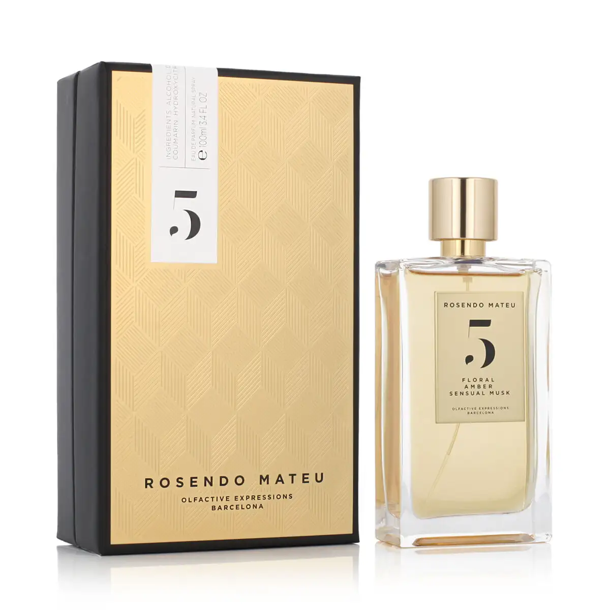 Parfum unisexe rosendo mateu edp no 5 floral amber sensual musk 100 ml_2592. DIAYTAR SENEGAL - Où Chaque Produit est une Histoire à Raconter. Découvrez notre sélection de produits qui vous permettent de créer votre propre récit à travers vos achats.