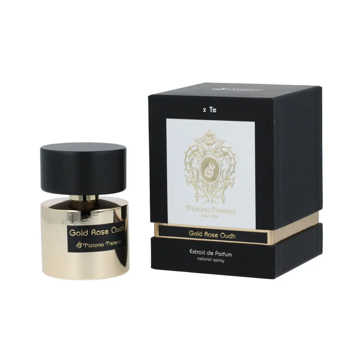 Parfum unisexe tiziana terenzi gold rose oud 100 ml_4242. DIAYTAR SENEGAL - L'Art de Vivre en Couleurs. Découvrez notre boutique en ligne et trouvez des produits qui ajoutent une palette vibrante à votre quotidien.