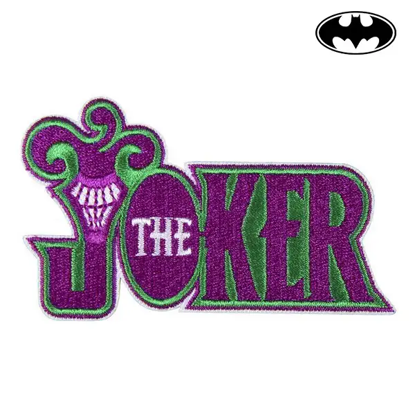 Patch joker batman polyester violet 9 5 x 14 5 x cm _4170. DIAYTAR SENEGAL - Votre Portail vers l'Extraordinaire. Parcourez nos collections et découvrez des produits qui vous emmènent au-delà de l'ordinaire, créant une expérience de shopping mémorable.