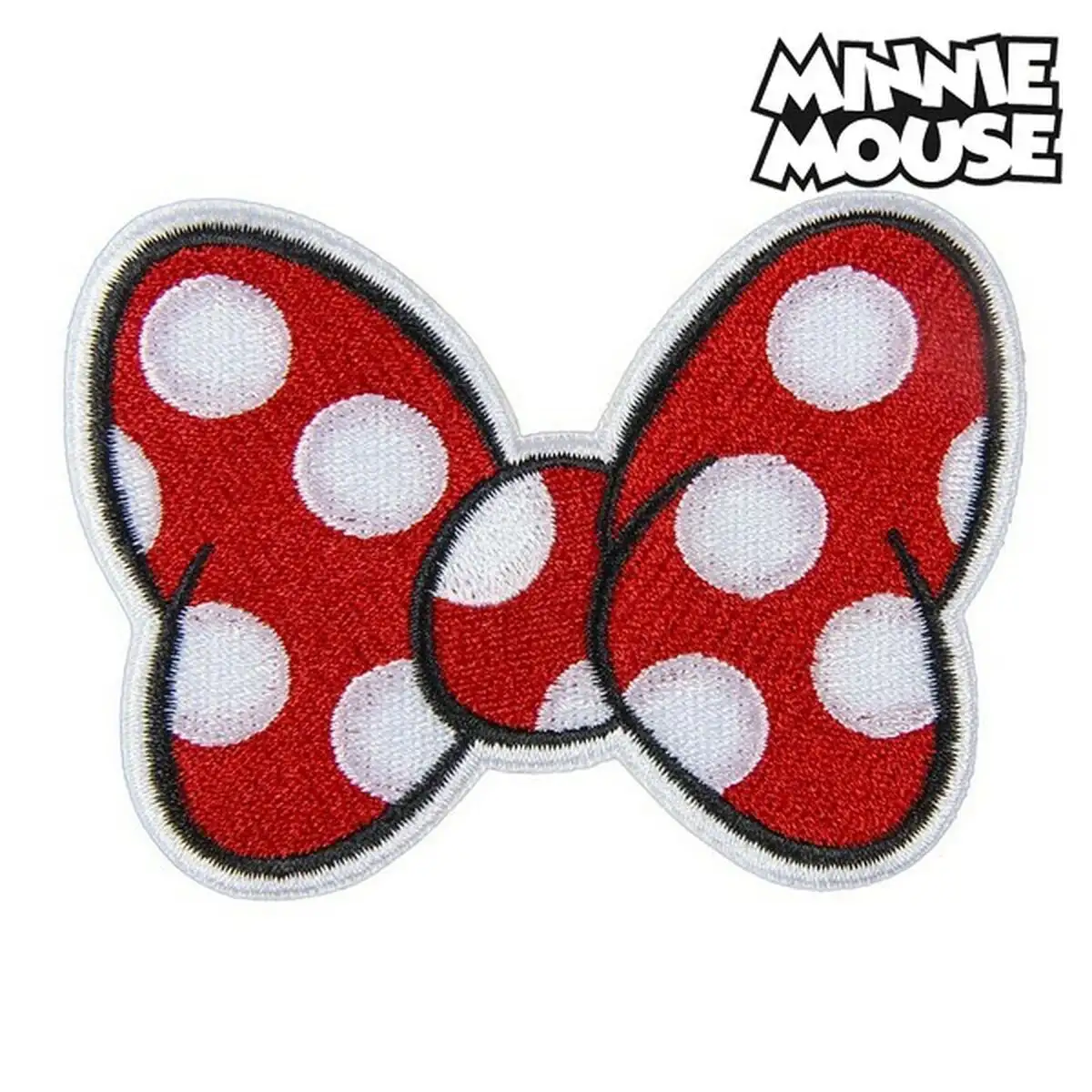 Patch minnie mouse rouge polyester 9 5 x 14 5 x cm _7445. DIAYTAR SENEGAL - Là où Chaque Clic Compte. Parcourez notre boutique en ligne et laissez-vous guider vers des trouvailles uniques qui enrichiront votre quotidien.