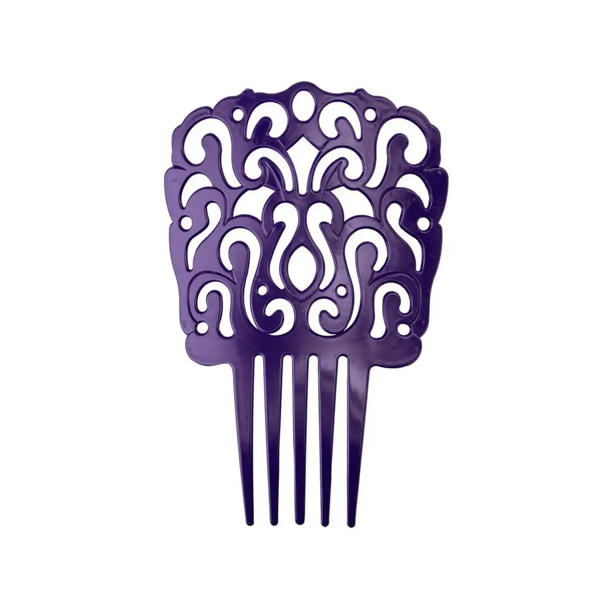 Peigne my other me violet 18 x 13 cm _7175. DIAYTAR SENEGAL - Votre Portail Vers l'Exclusivité. Explorez notre boutique en ligne pour découvrir des produits uniques et raffinés, conçus pour ceux qui recherchent l'excellence.