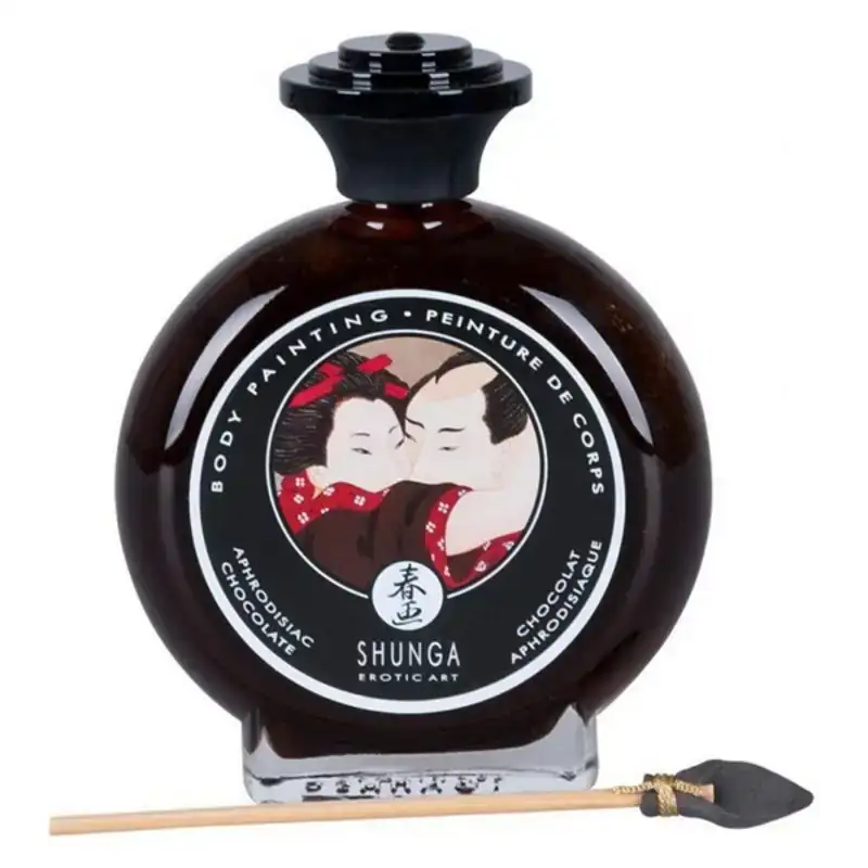 Peinture corporelle shunga 6500_13482 chocolat 100 ml 100 ml _5381. DIAYTAR SENEGAL - Votre Source de Découvertes Shopping. Découvrez des trésors dans notre boutique en ligne, allant des articles artisanaux aux innovations modernes.
