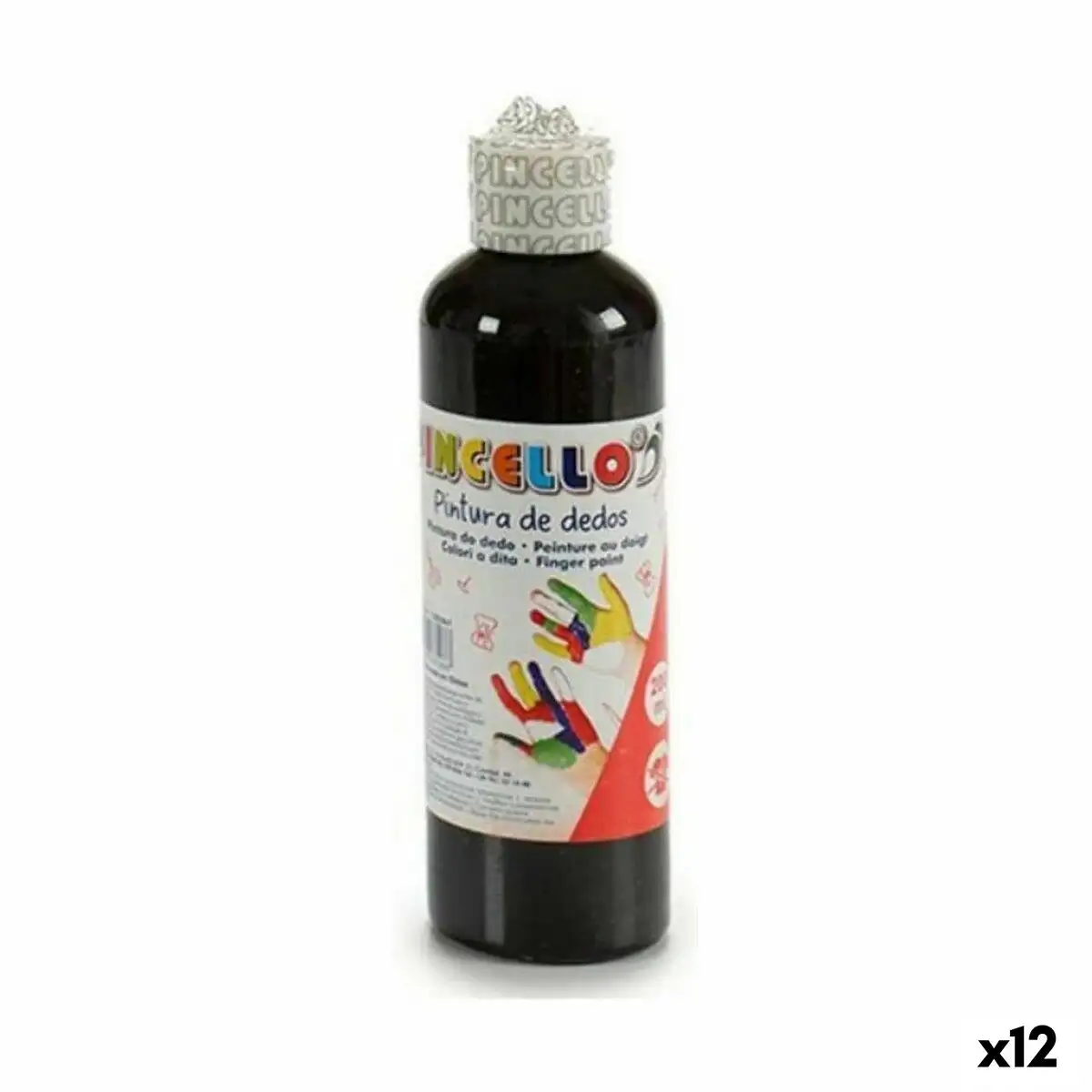 Peinture pour doigts 200 ml violet 12 unites_6680. DIAYTAR SENEGAL - Votre Passage vers le Raffinement. Plongez dans notre univers de produits exquis et choisissez des articles qui ajoutent une touche de sophistication à votre vie.