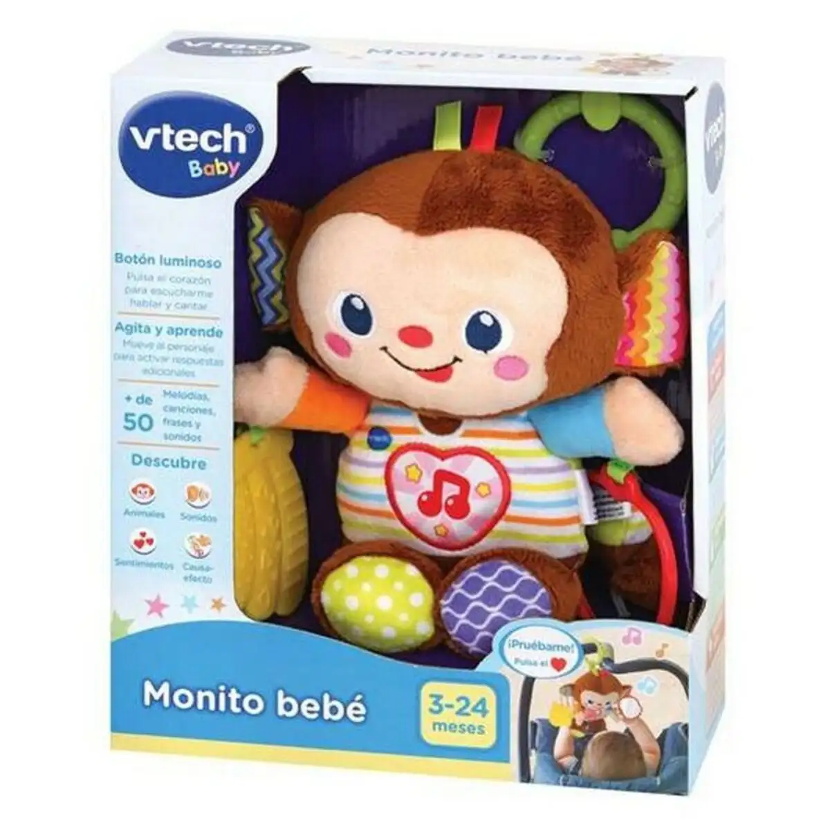 Peluche d activites pour bebe monito bebe vtech es _7904. DIAYTAR SENEGAL - Votre Passage Vers l'Excellence Shopping. Découvrez un catalogue en ligne qui offre une expérience d'achat exceptionnelle, avec des produits soigneusement sélectionnés pour satisfaire tous les goûts.