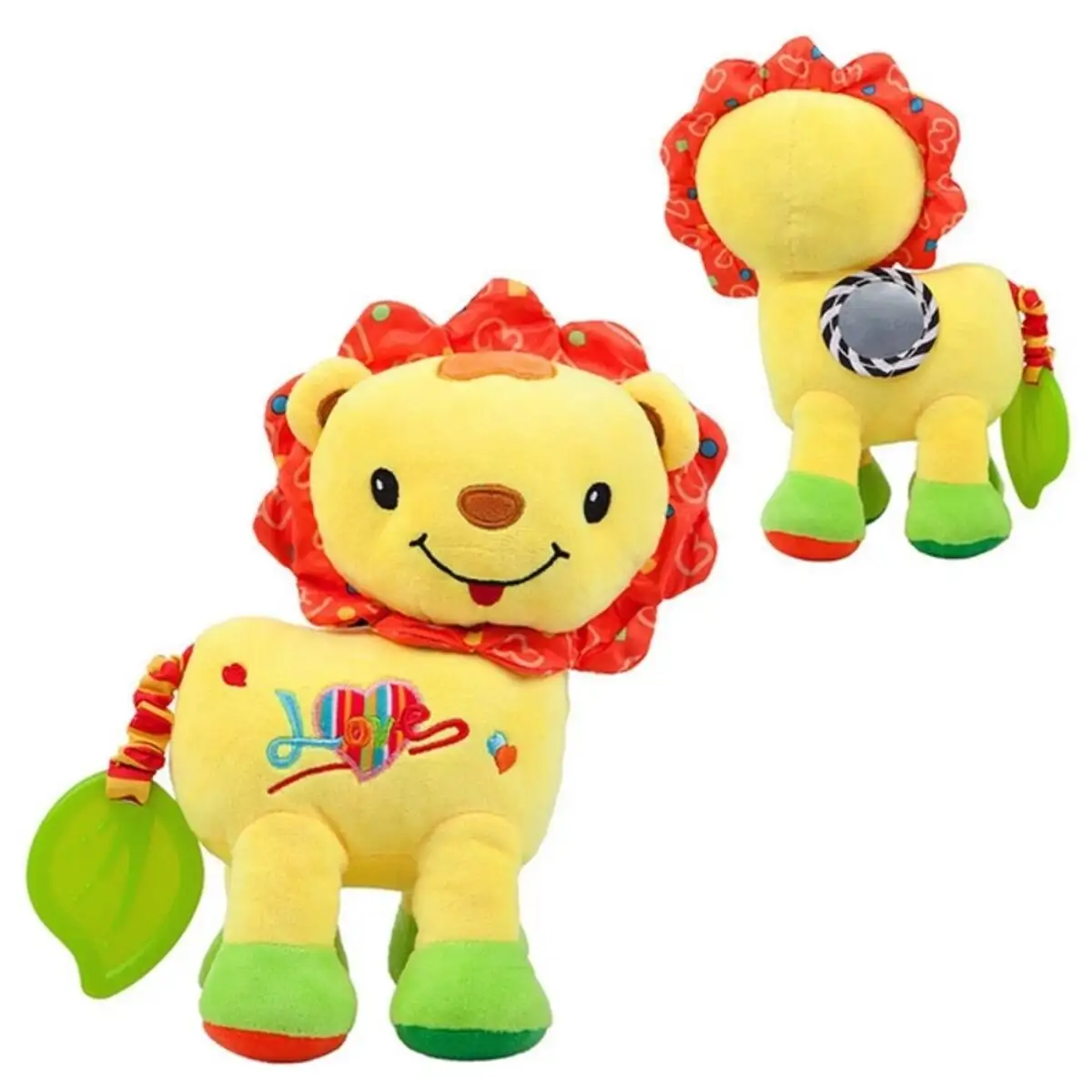 Peluche d activites pour bebe nenikos lion 3m 112214_4931. Bienvenue chez DIAYTAR SENEGAL - Où Chaque Objet a son Histoire. Découvrez notre sélection méticuleuse et choisissez des articles qui racontent l'âme du Sénégal.