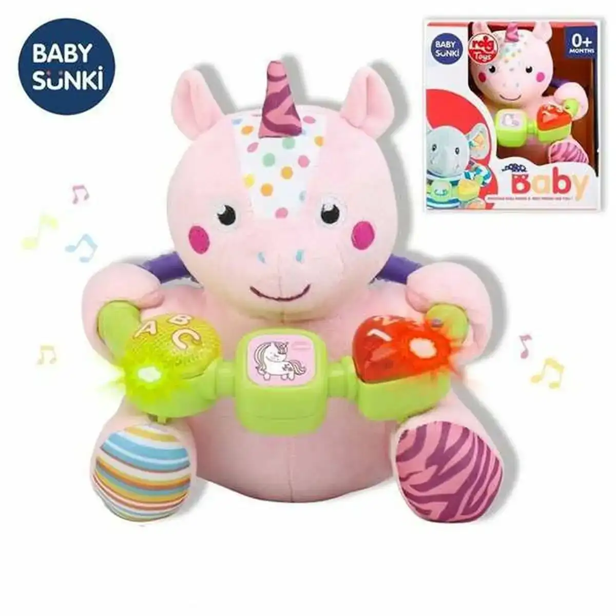 Peluche musicale reig 18115 elephant licorne 20cm 20 cm _2735. DIAYTAR SENEGAL - Votre Destination Shopping Incontournable. Parcourez nos rayons virtuels et trouvez des articles qui répondent à tous vos besoins, du quotidien à l'exceptionnel.