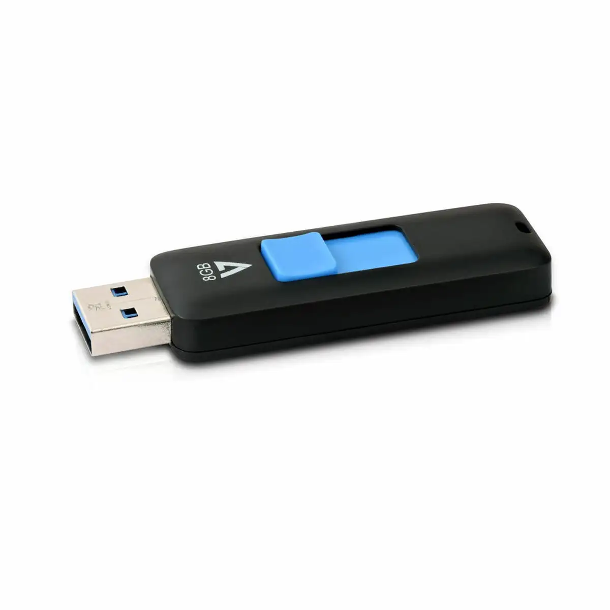 Pendrive v7 j153269 usb 3 0 bleu noir 8 gb_3424. DIAYTAR SENEGAL - Là où Chaque Produit Évoque une Émotion. Parcourez notre catalogue et choisissez des articles qui vous touchent et qui enrichissent votre expérience.