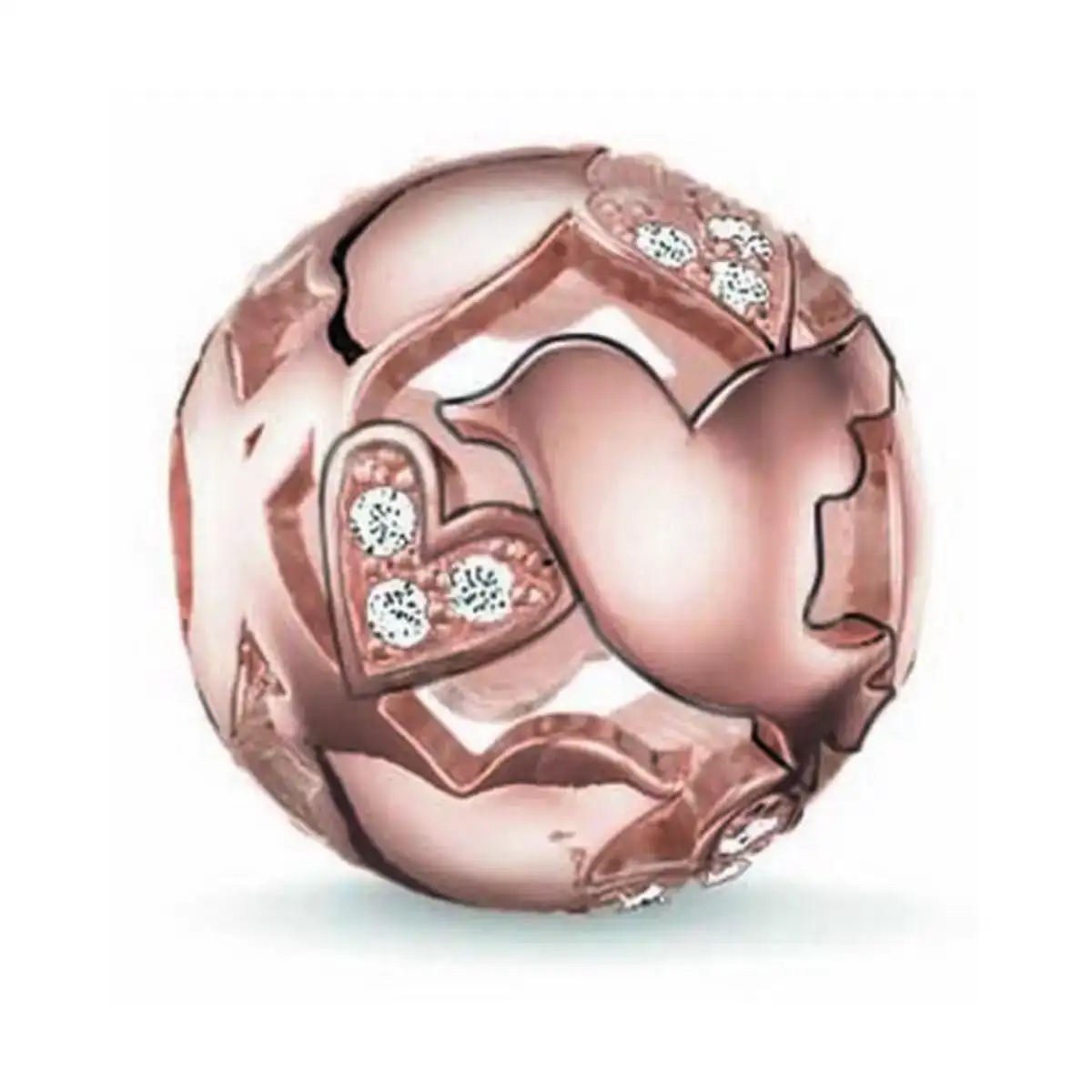 Perle de verre femme thomas sabo k0132 416 14 or rose 1 1 cm _9021. DIAYTAR SENEGAL - L'Art du Shopping Facilité. Naviguez sur notre plateforme en ligne pour découvrir une expérience d'achat fluide et agréable, avec une gamme de produits adaptés à tous.