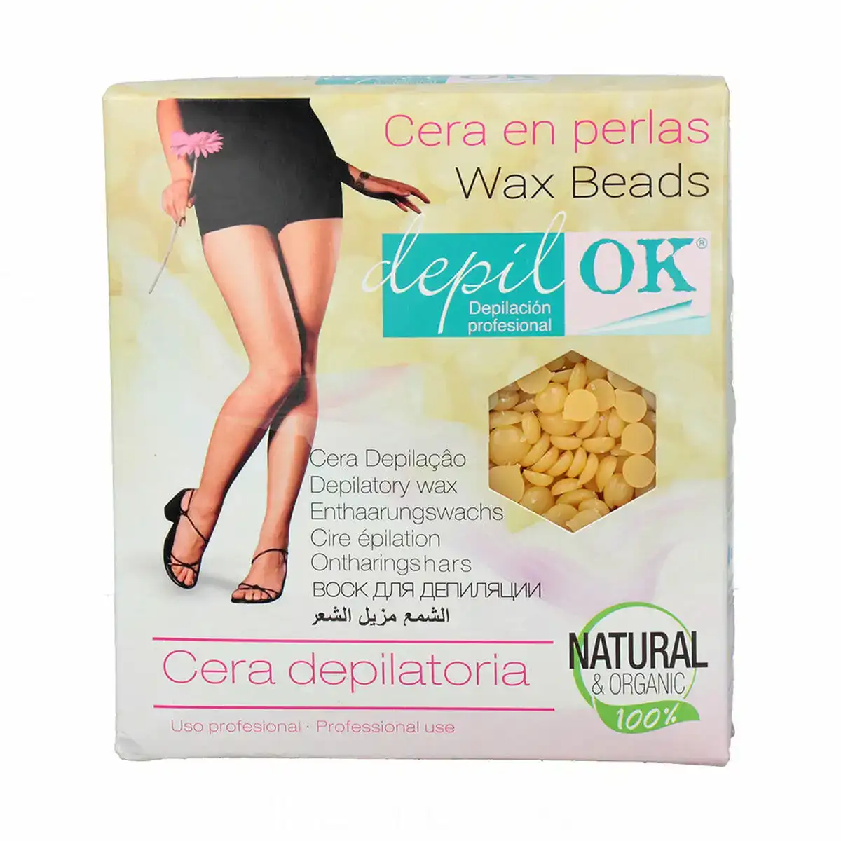 Perles de cire epilatoire depil ok 8436565730991 naturel 1 kg_7945. DIAYTAR SENEGAL - Votre Source d'Inspiration Shopping. Parcourez nos rayons et trouvez des articles qui vous inspirent, que ce soit pour votre style, votre maison ou votre vie quotidienne.