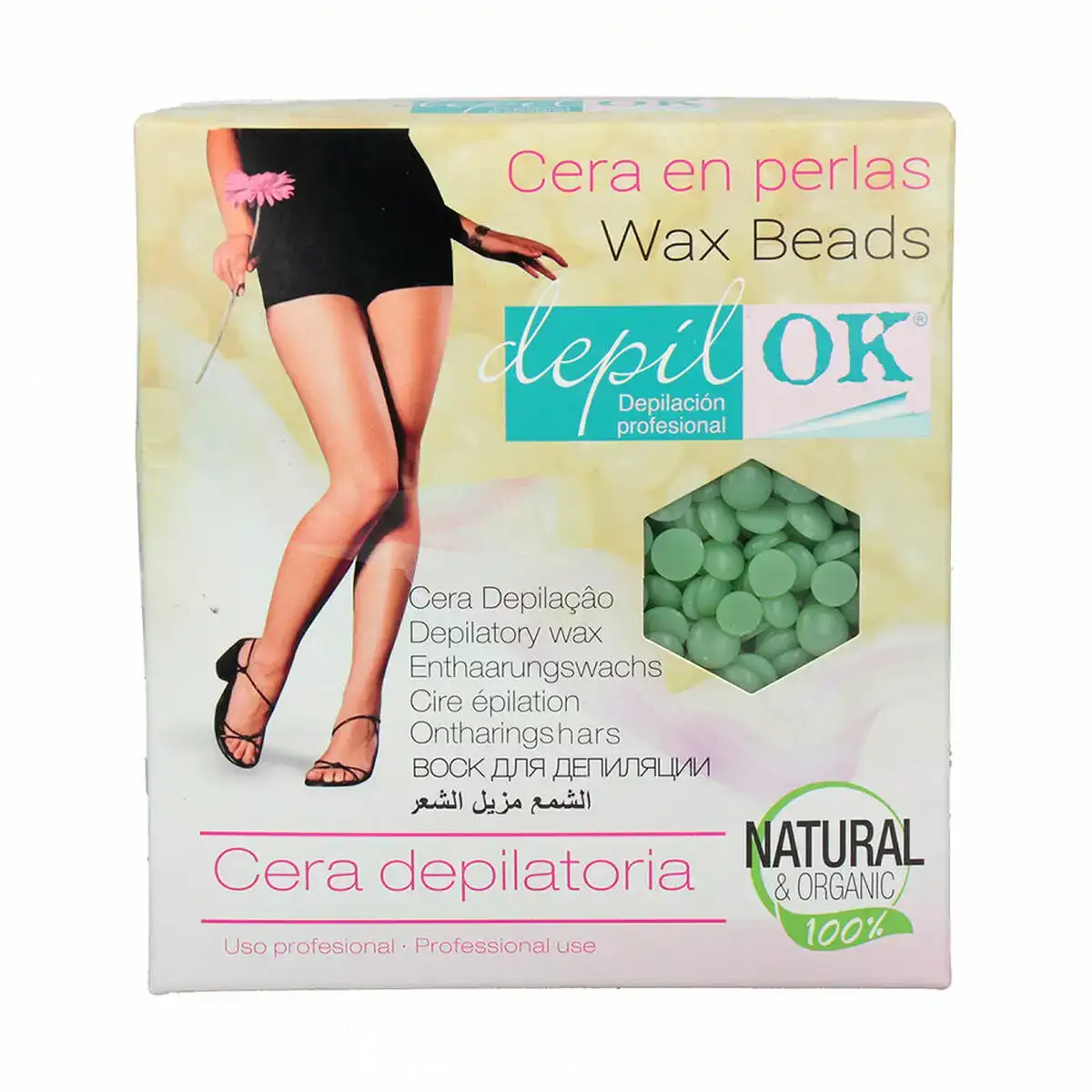 Perles de cire epilatoire depil ok aloe vera 1 kg_9080. DIAYTAR SENEGAL - Votre Boutique en Ligne, Votre Choix Illimité. Parcourez nos rayons et découvrez des produits qui vous inspirent, de la mode à la maison et bien plus.