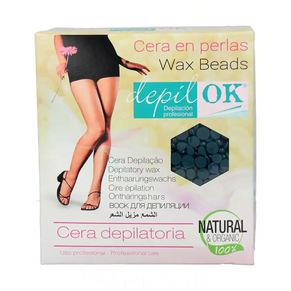 Perles de cire epilatoire depil ok bleu 1 kg_8995. DIAYTAR SENEGAL - Votre Destination pour un Shopping Inégalé. Naviguez à travers notre sélection minutieuse pour trouver des produits qui répondent à tous vos besoins.