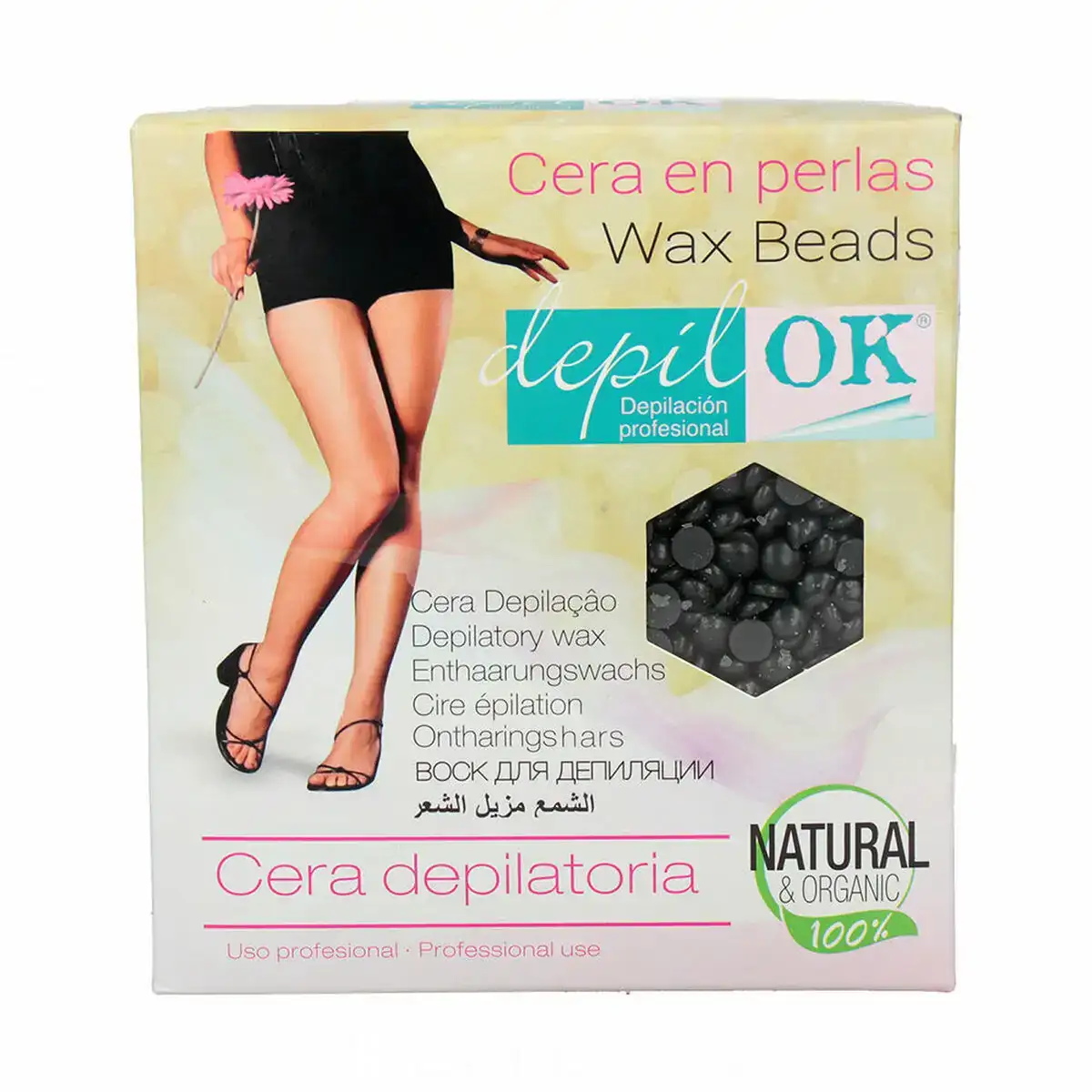 Perles de cire epilatoire depil ok noir 1 kg_7136. Bienvenue sur DIAYTAR SENEGAL - Où Chaque Produit a son Charme. Explorez notre sélection minutieuse et trouvez des articles qui vous séduisent et vous inspirent.