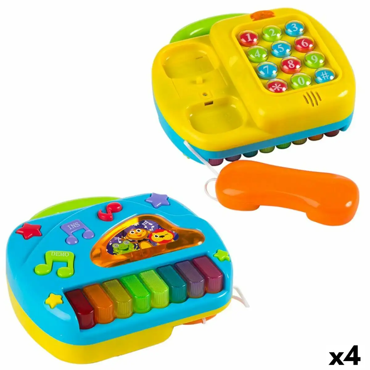 Piano interactif pour bebe playgo 2 en 1 19 5 x 8 5 x 20 cm 4 unites _9014. Entrez dans le Monde de DIAYTAR SENEGAL - Où Chaque Article Raconte une Histoire Unique. Explorez notre boutique en ligne pour dénicher des trésors qui incarnent l'âme du Sénégal.