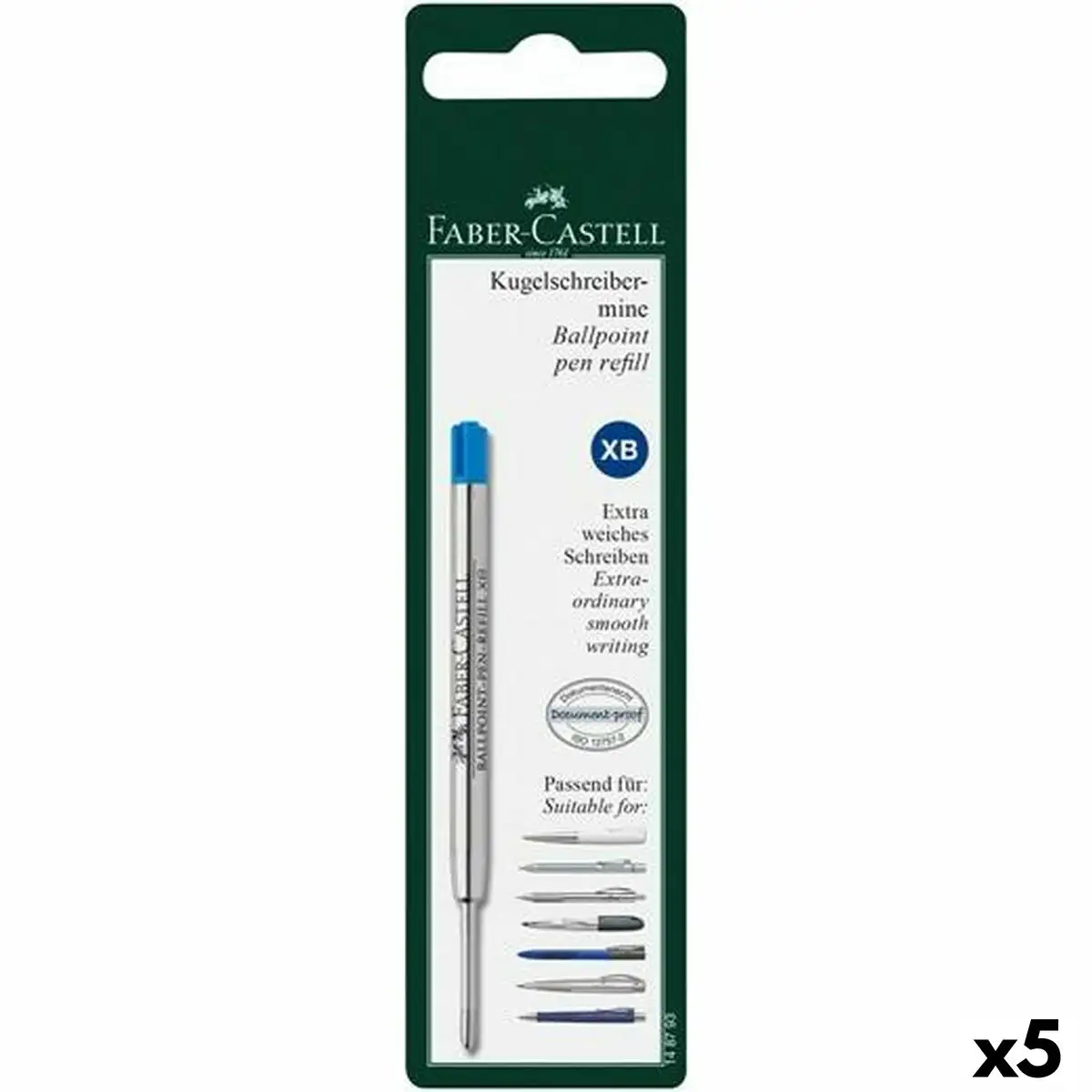 Pieces de rechange faber castell crayon bleu 5 unites_4900. Entrez dans l'Univers de DIAYTAR SENEGAL - Où l'Élégance Rencontre la Tradition. Explorez notre gamme variée et trouvez des articles qui ajoutent une touche de sophistication à votre vie.