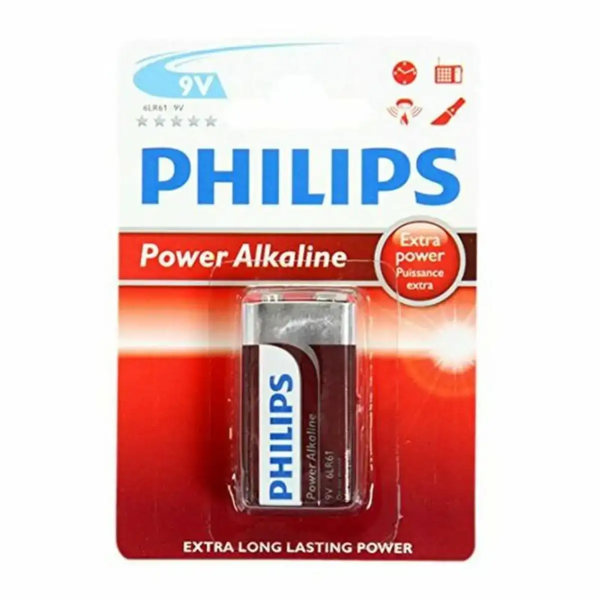 Pile alcaline philips bateria 6lr61p1b 10 9v 6lr61 9 v_2516. DIAYTAR SENEGAL - Votre Passage vers le Chic et l'Élégance. Naviguez à travers notre boutique en ligne pour trouver des produits qui ajoutent une touche sophistiquée à votre style.