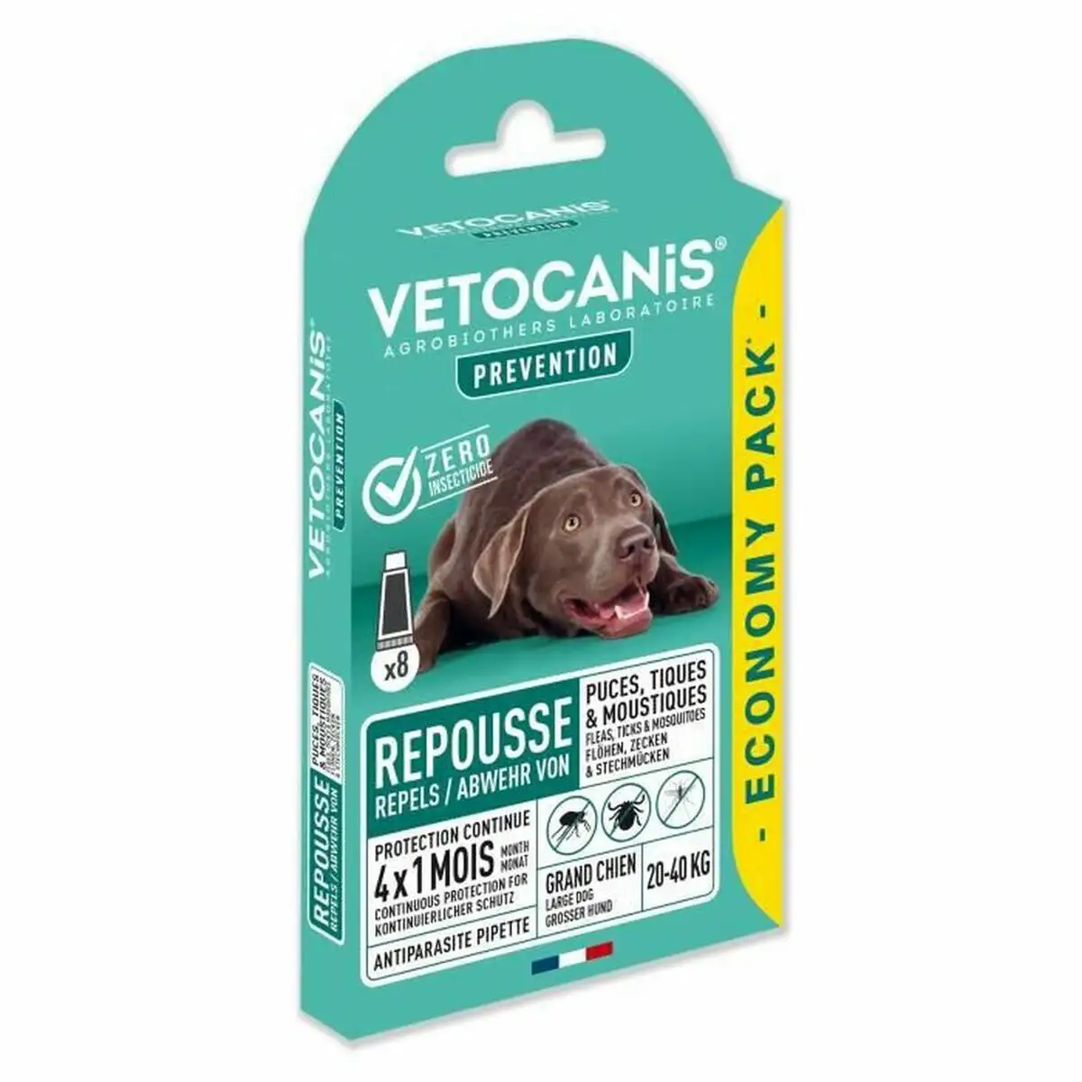 Pipette pour chien vetocanis 20 40 kg_2404. Bienvenue sur DIAYTAR SENEGAL - Votre Évasion Shopping Personnalisée. Parcourez notre collection unique et trouvez des articles qui reflètent votre style et votre individualité.