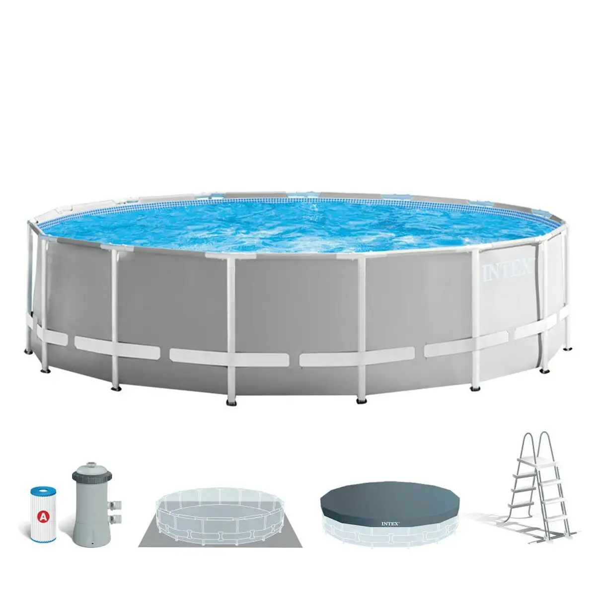 Piscine demontable intex 26726gn 457 x 122 x 457 cm_2390. Bienvenue sur DIAYTAR SENEGAL - Où le Shopping est une Affaire Personnelle. Découvrez notre sélection et choisissez des produits qui reflètent votre unicité et votre individualité.