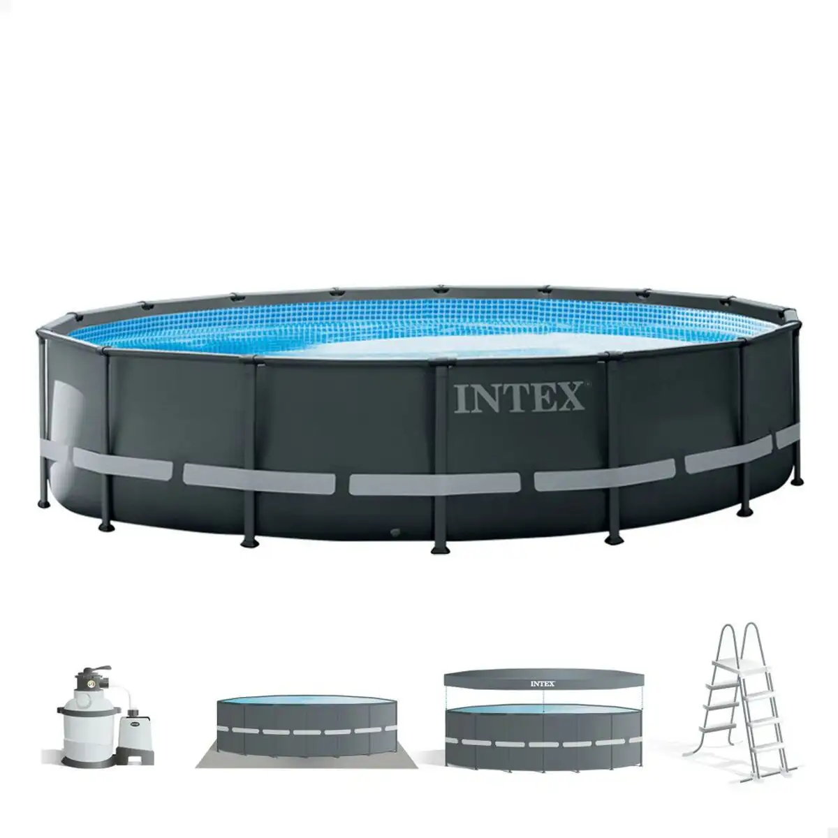 Piscine demontable intex 488 x 122 x 488 cm_8253. DIAYTAR SENEGAL - Où Votre Shopping Prend Vie. Explorez notre boutique en ligne pour trouver des articles qui vous ressemblent et qui ajoutent de l'éclat à votre quotidien.