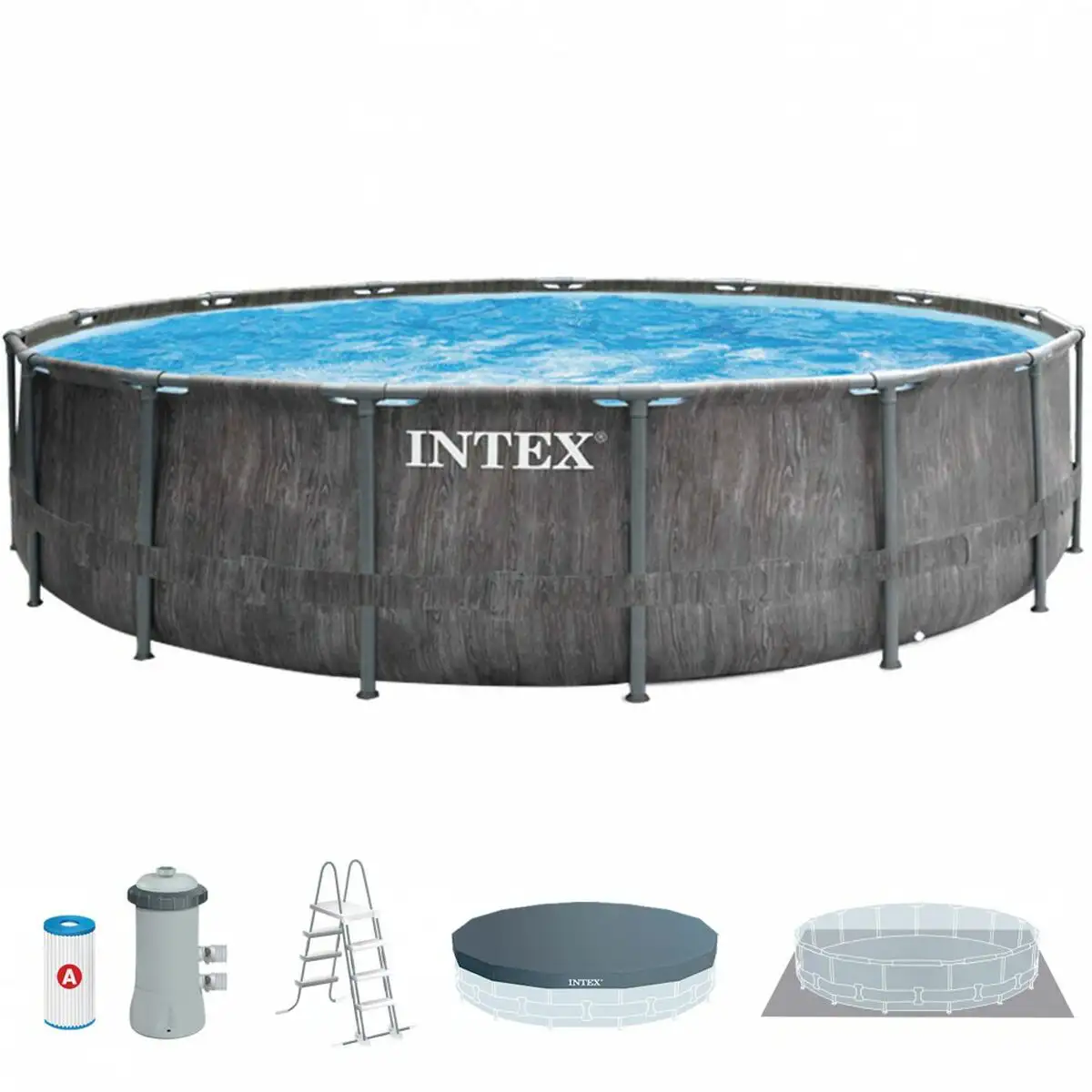 Piscine demontable intex baltik 457 x 122 x 457 cm_5322. DIAYTAR SENEGAL - Votre Passage vers le Raffinement. Plongez dans notre univers de produits exquis et choisissez des articles qui ajoutent une touche de sophistication à votre vie.