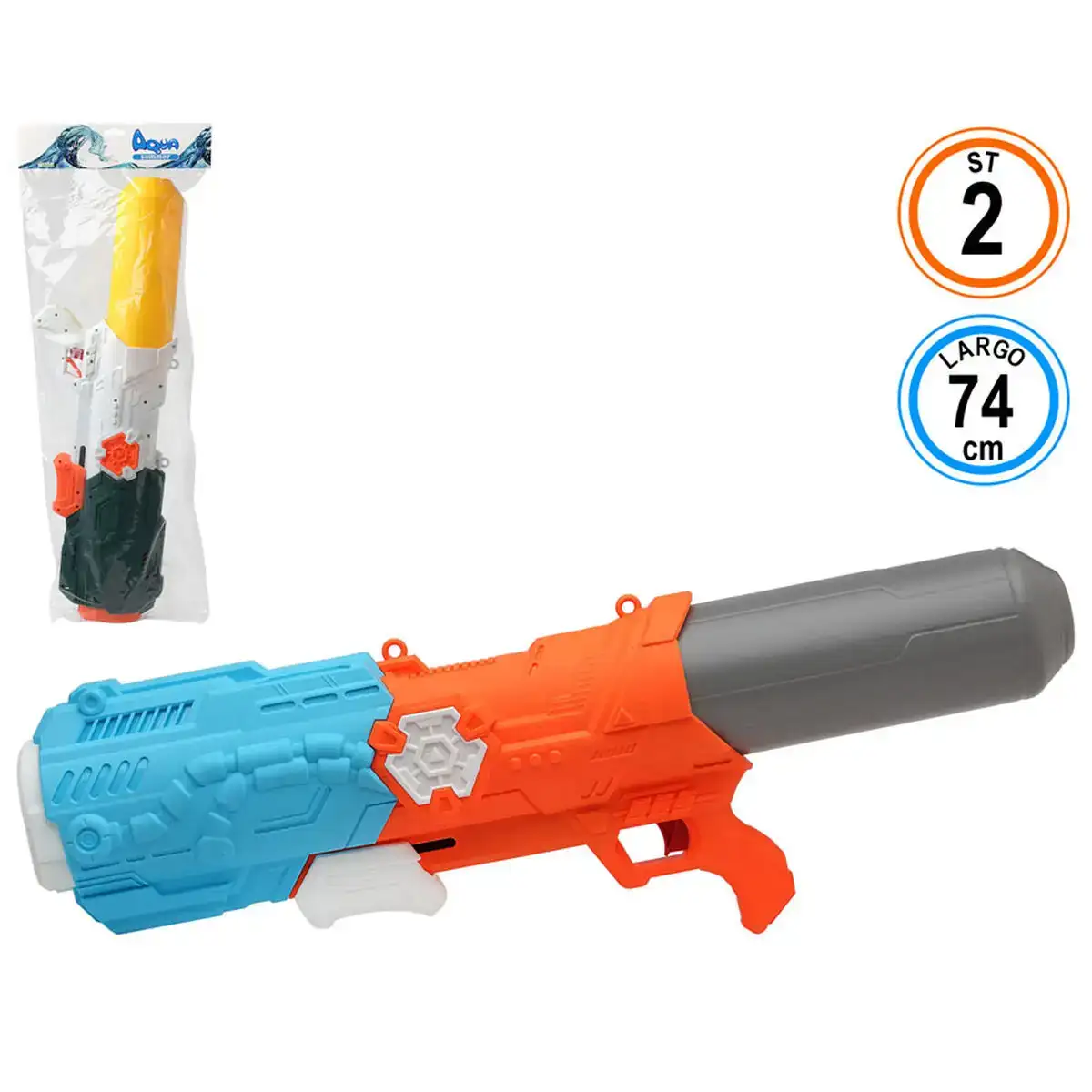 Pistolet a eau 74 cm_2707. DIAYTAR SENEGAL - Votre Paradis Shopping au Cœur du Sénégal. Explorez notre boutique en ligne et découvrez des produits conçus pour enchanter chaque aspect de votre vie.