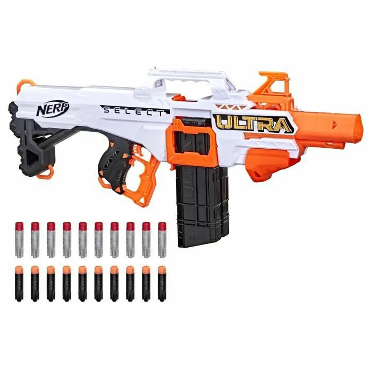 Pistolet à Fléchettes Nerf Ultra Select + 8 Ans Fléchettes x 10