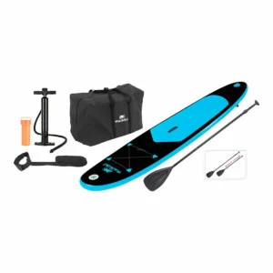 Planche de paddle surf gonflable avec accessoires xq max bleu noir_6535. DIAYTAR SENEGAL - Où Choisir est un Acte d'Amour pour le Sénégal. Explorez notre boutique en ligne et choisissez des articles qui célèbrent la culture et l'artisanat du pays.