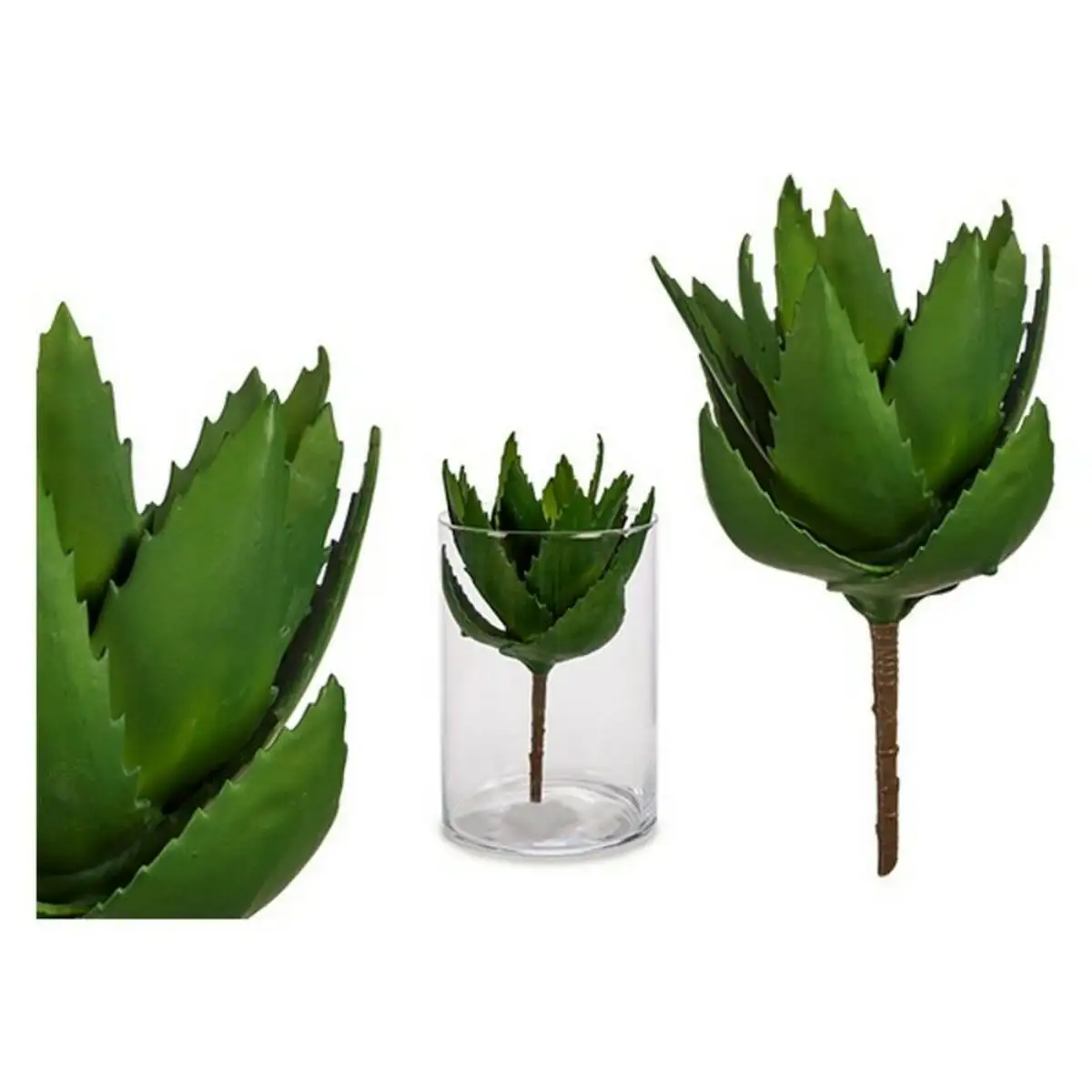 Plante decorative 8430852770363 vert plastique_9426. DIAYTAR SENEGAL - Où Chaque Produit a son Histoire. Découvrez notre gamme de produits, chacun portant en lui le récit de l'artisanat et de la passion, pour vous offrir une expérience de shopping authentique.