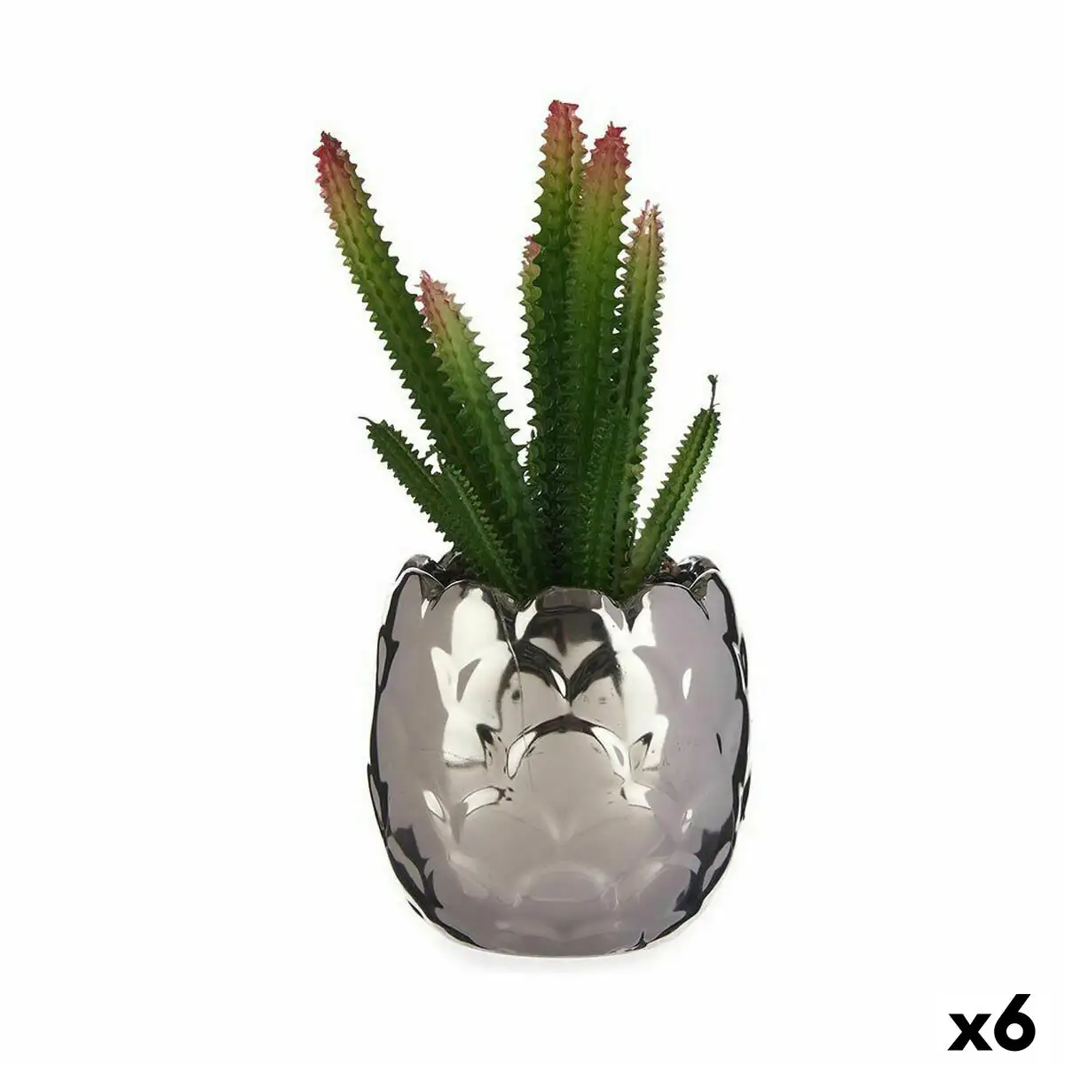 Plante decorative cactus ceramique plastique 10 x 20 x 10 cm 6 unites _4486. Entrez dans le Monde de DIAYTAR SENEGAL - Où la Satisfaction est la Priorité. Explorez notre sélection pensée pour vous offrir une expérience de shopping qui va au-delà de vos attentes.