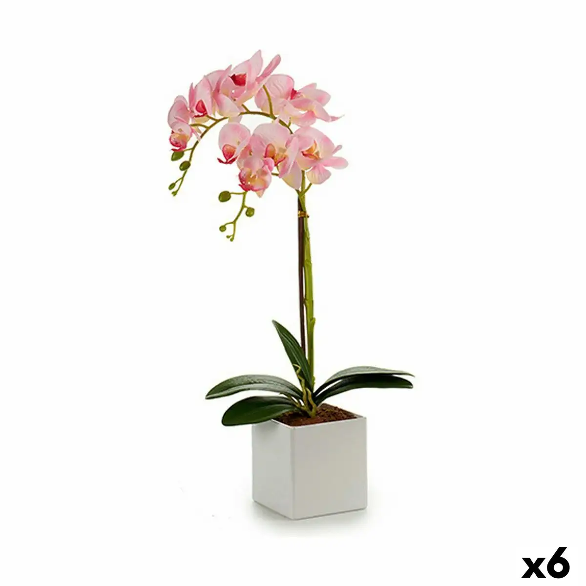 Plante decorative orchidee 18 x 47 x 14 cm plastique 6 unites _2972. DIAYTAR SENEGAL - Où Choisir Rime avec Qualité. Découvrez notre sélection soigneusement conçue et choisissez des articles qui incarnent l'excellence et l'innovation.