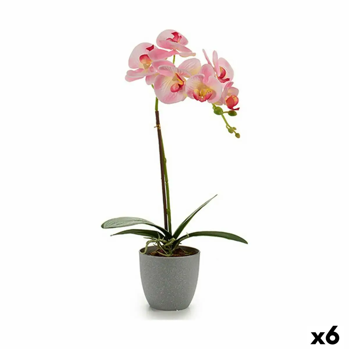 Plante decorative orchidee plastique 13 x 39 x 22 cm 6 unites _5571. DIAYTAR SENEGAL - Votre Passage Vers l'Excellence Shopping. Découvrez un catalogue en ligne qui offre une expérience d'achat exceptionnelle, avec des produits soigneusement sélectionnés pour satisfaire tous les goûts.