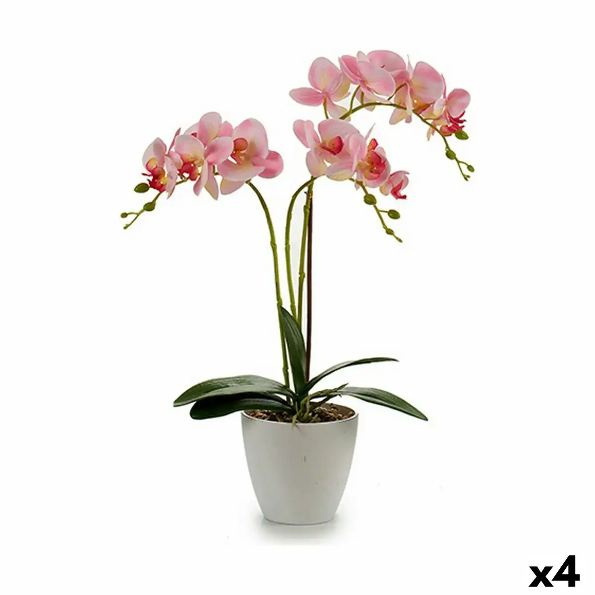 Plante decorative orchidee plastique 20 x 49 x 26 cm 4 unites _5102. Entrez dans le Monde de DIAYTAR SENEGAL - Où la Satisfaction est la Priorité. Explorez notre sélection pensée pour vous offrir une expérience de shopping qui va au-delà de vos attentes.