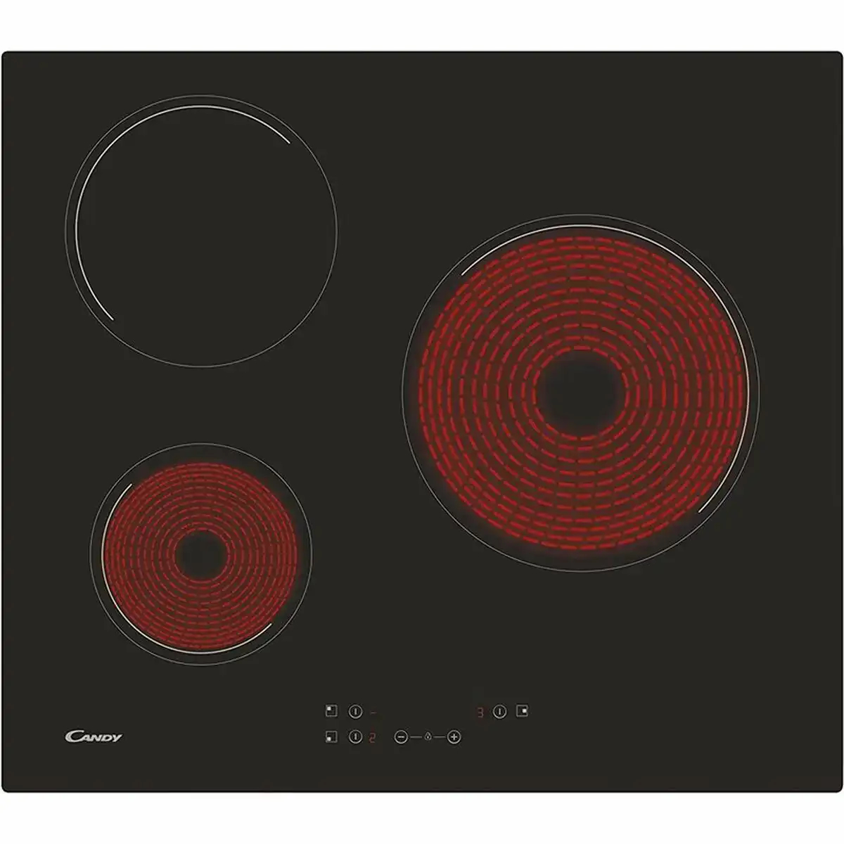 Plaques vitro ceramiques candy ch63cc 4u2 5500 w 60 cm_7747. DIAYTAR SENEGAL - Où Chaque Produit est une Promesse de Qualité. Explorez notre boutique en ligne et choisissez des produits qui répondent à vos exigences élevées.