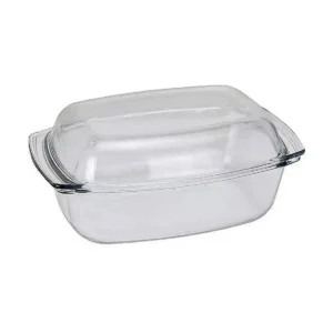 Plat a gratin 5 l verre transparent_5328. Bienvenue sur DIAYTAR SENEGAL - Où le Shopping est une Affaire Personnelle. Découvrez notre sélection et choisissez des produits qui reflètent votre unicité et votre individualité.