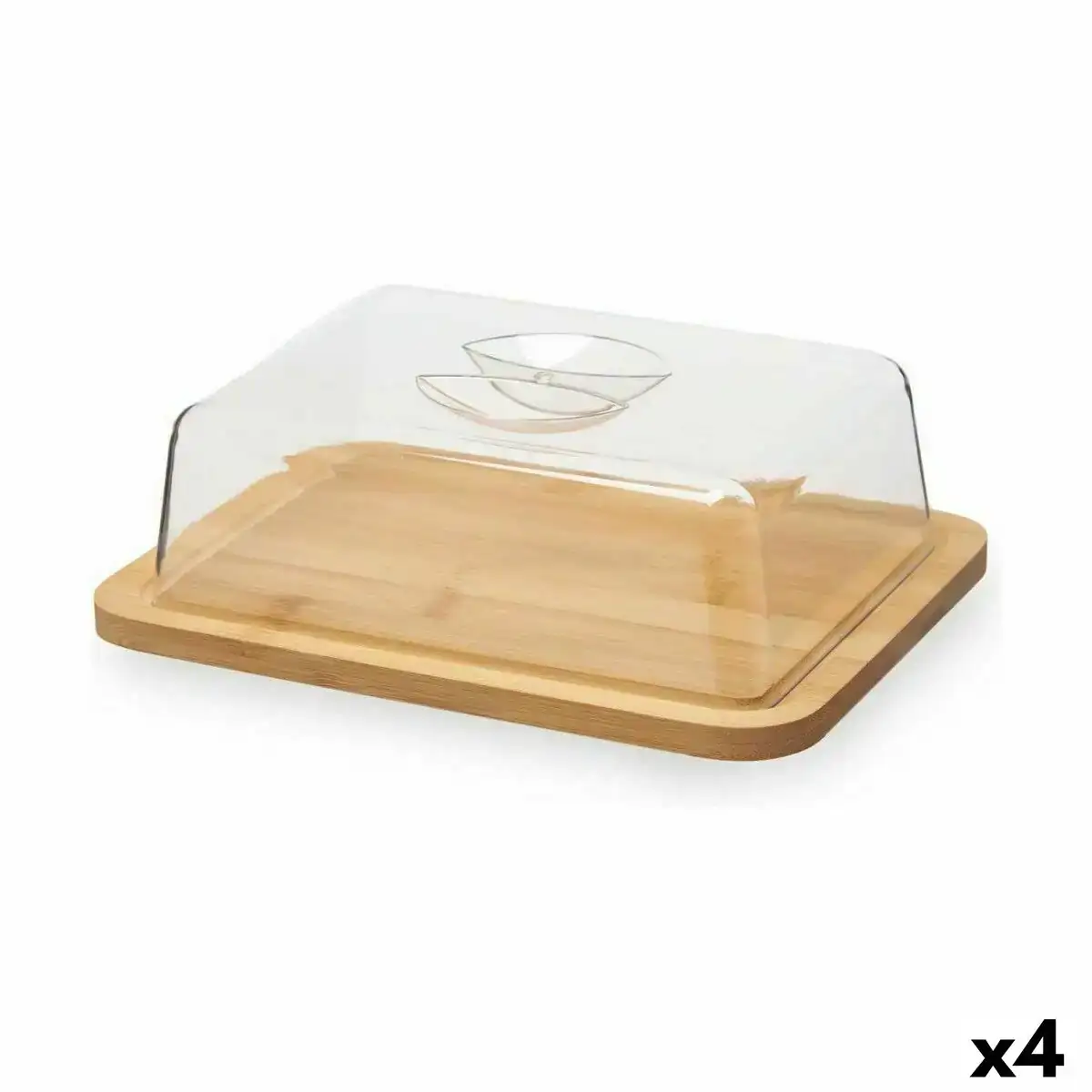 Plateau a fromages avec couvercle marron transparent bambou 19 1 x 7 5 x 25 1 cm 4 unites _3922. DIAYTAR SENEGAL - L'Art de Choisir, l'Art de Vivre. Explorez notre univers de produits soigneusement sélectionnés pour vous offrir une expérience shopping riche et gratifiante.