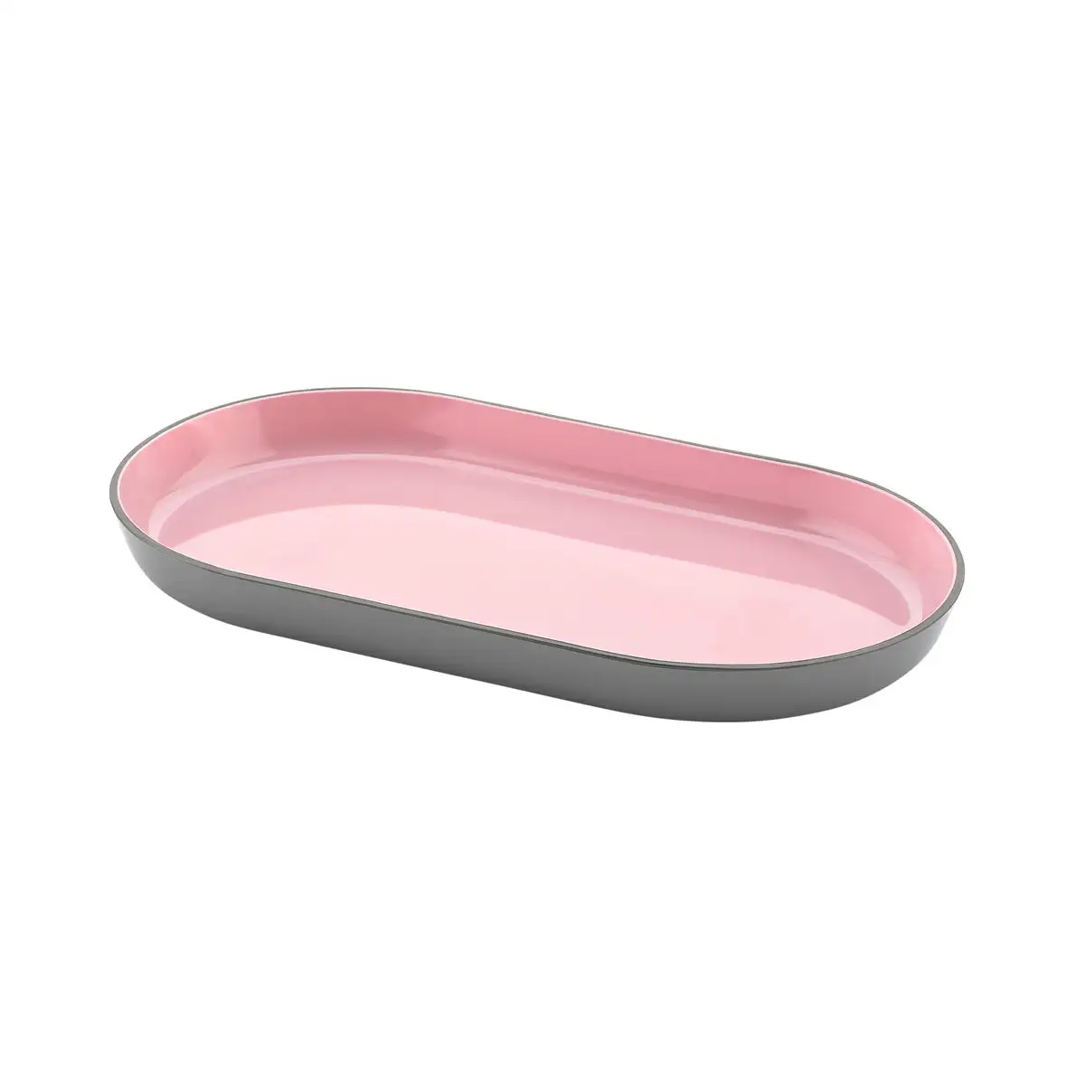 Plateau inde melamine rose gris 28 x 16 x 2 5 cm_9192. Bienvenue chez DIAYTAR SENEGAL - Où le Shopping Rencontre la Qualité. Explorez notre sélection soigneusement conçue et trouvez des produits qui définissent le luxe abordable.