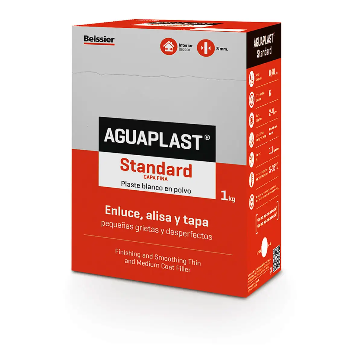 Platre en poudre aguaplast 70002 004 standard blanc 1 kg_8757. DIAYTAR SENEGAL - Là où Chaque Produit Est une Trouvaille. Explorez notre sélection minutieuse et découvrez des articles qui correspondent à votre style de vie et à vos aspirations.