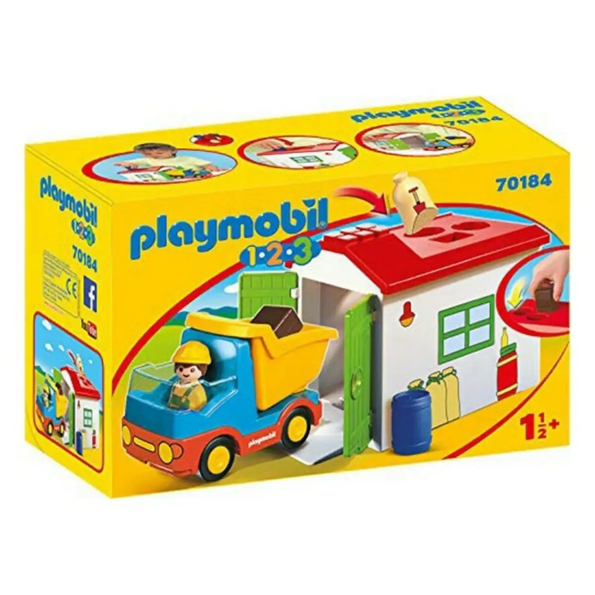 Playset 1 2 3 garage truck playmobil 70184_8815. DIAYTAR SENEGAL - Votre Boutique en Ligne, Votre Histoire. Explorez notre sélection et découvrez des produits qui reflètent votre parcours et vos aspirations, un achat à la fois.