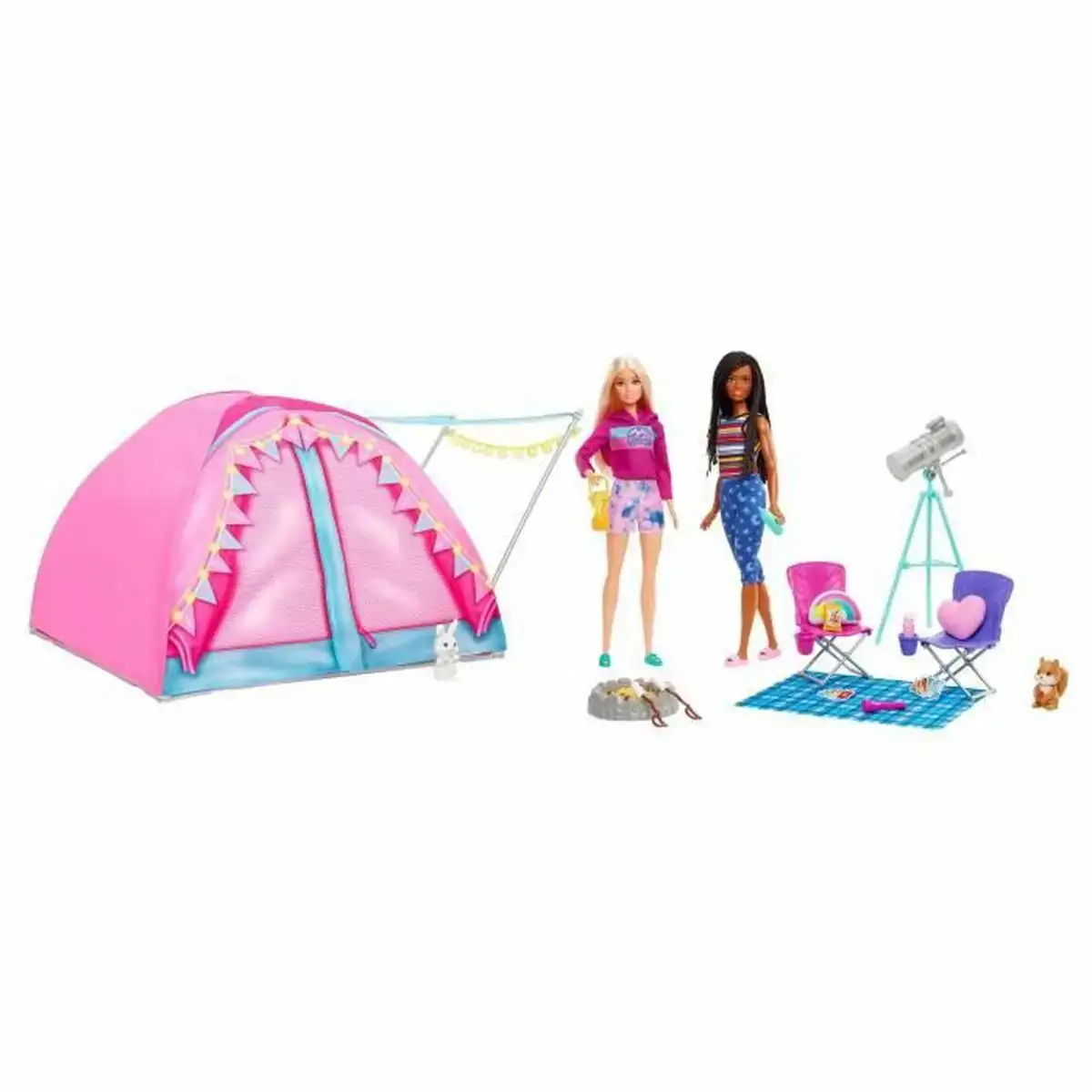 Playset barbie camping_2970. DIAYTAR SENEGAL - Là où la Découverte est au Rendez-vous. Plongez dans notre catalogue et trouvez des articles qui éveilleront votre curiosité et élargiront vos horizons.