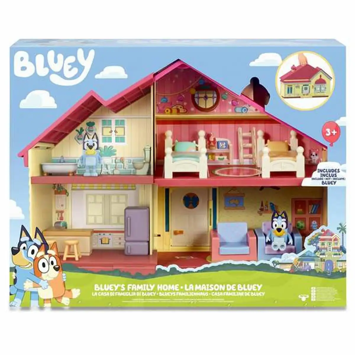 Playset bluey family home_4946. DIAYTAR SENEGAL - Votre Passage vers le Chic et l'Élégance. Naviguez à travers notre boutique en ligne pour trouver des produits qui ajoutent une touche sophistiquée à votre style.