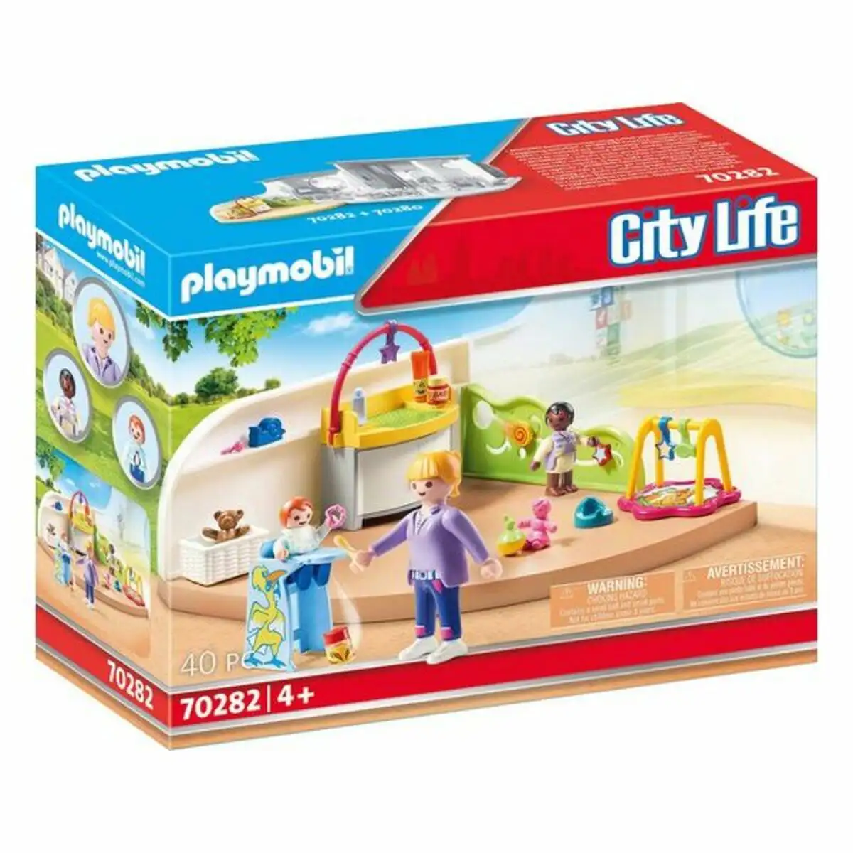 Playset city life baby room playmobil 70282 40 pcs _2886. DIAYTAR SENEGAL - Là où Vos Rêves Prendent Forme. Plongez dans notre catalogue diversifié et trouvez des produits qui enrichiront votre quotidien, du pratique à l'exceptionnel.