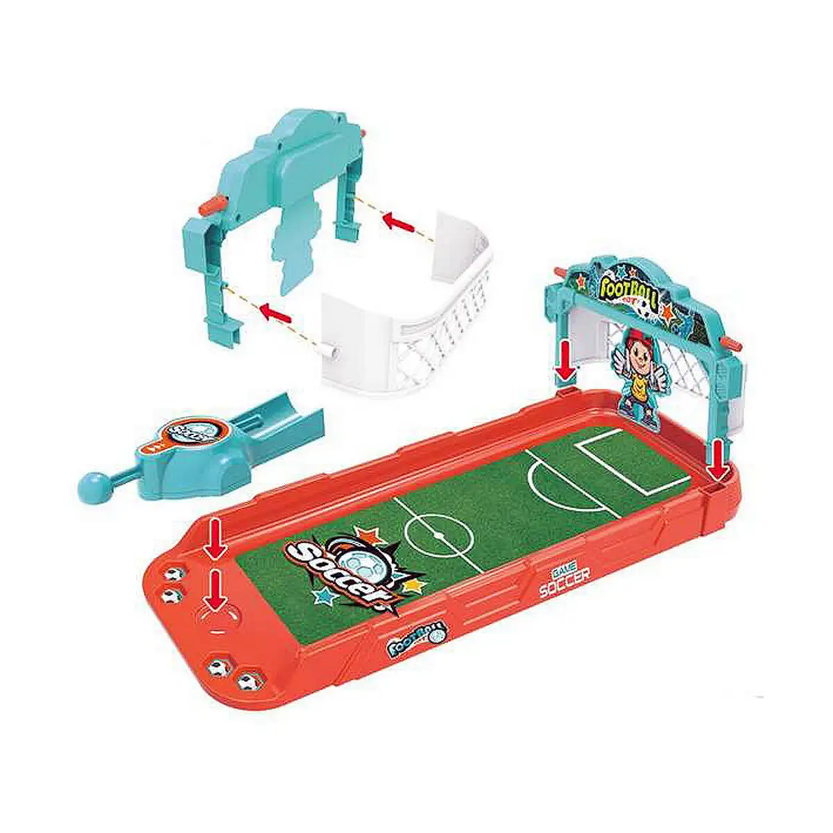 Playset colorbaby 13 pieces football_9607. DIAYTAR SENEGAL - Votre Boutique en Ligne, Votre Histoire. Explorez notre sélection et découvrez des produits qui reflètent votre parcours et vos aspirations, un achat à la fois.