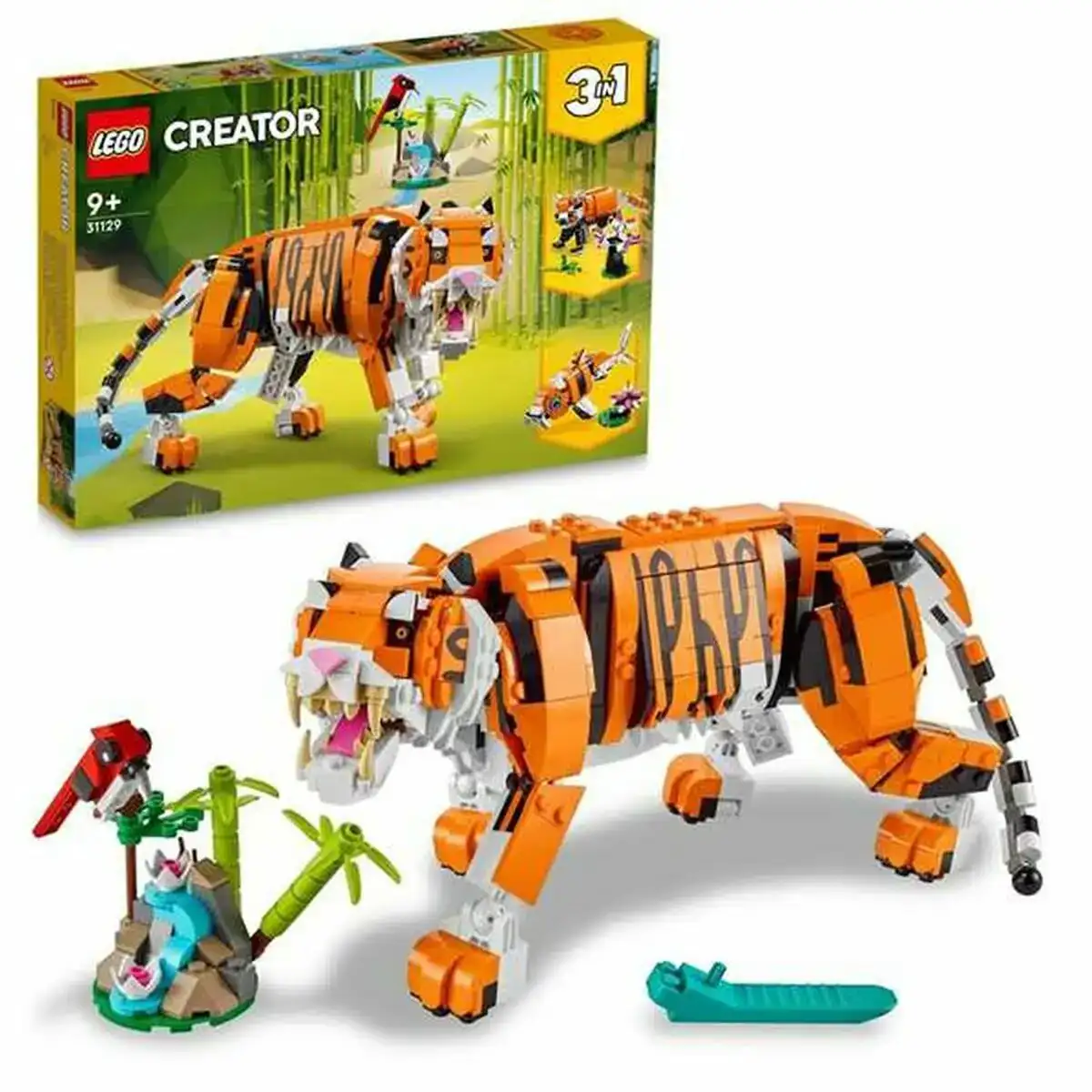 Playset lego 31129 majestic tiger 31129 755 pcs _3639. DIAYTAR SENEGAL - L'Art de Vivre le Shopping Inspiré. Parcourez notre catalogue et choisissez des produits qui reflètent votre passion pour la beauté et l'authenticité.