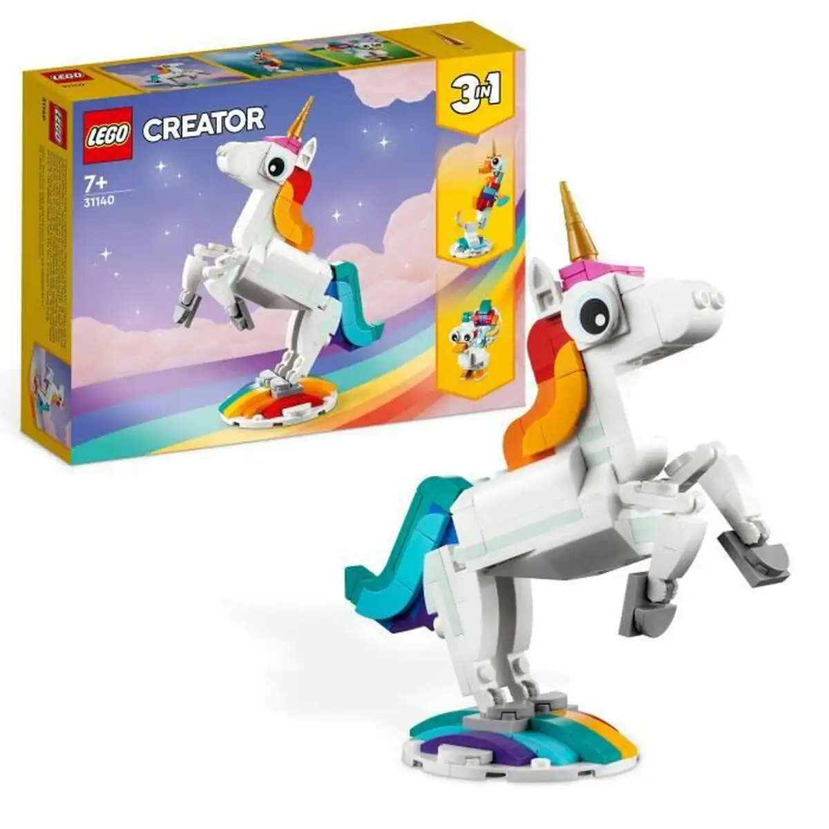 Playset lego 31140 creator magical unicorn 145 pcs_5202. Bienvenue chez DIAYTAR SENEGAL - Où Choisir est une Invitation au Voyage. Explorez notre boutique en ligne et découvrez des produits qui vous transportent dans l'univers du Sénégal.