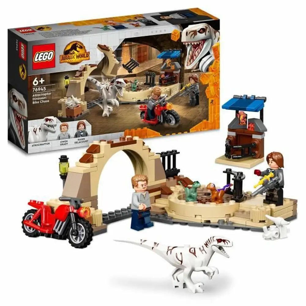 Playset lego 76945 jurassic world atrociraptor motorcycle 169 pieces _9100. DIAYTAR SENEGAL - Là où Choisir est un Acte d'Amour pour le Sénégal. Explorez notre gamme et choisissez des produits qui célèbrent la culture et l'artisanat du pays.